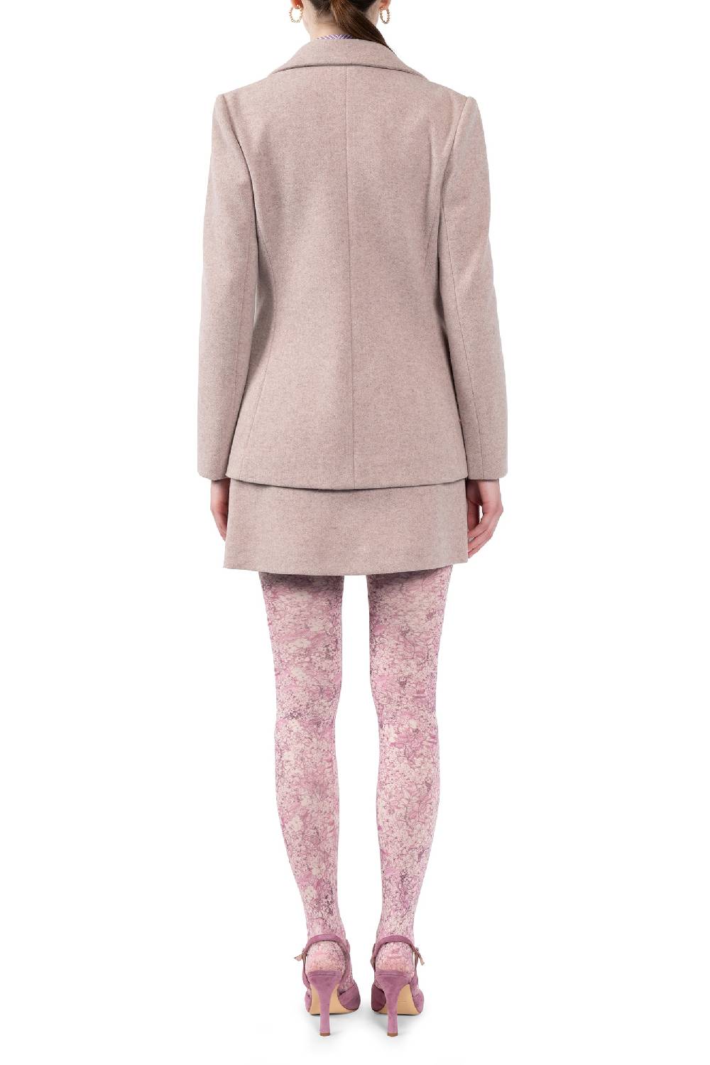 Luisa Beccaria Giacca Blazer in Lana Ritorno libero