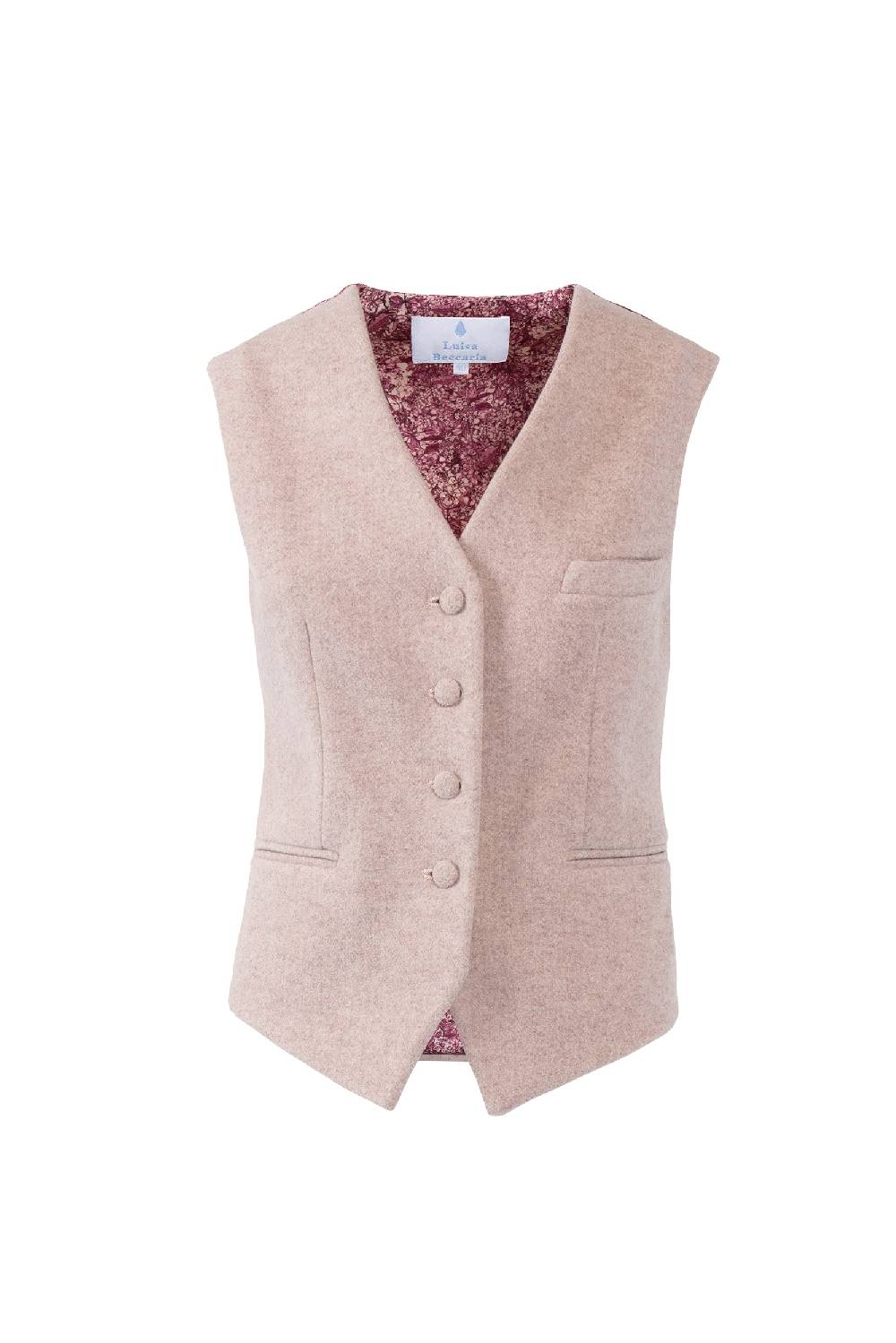 Luisa Beccaria Gilet di lana