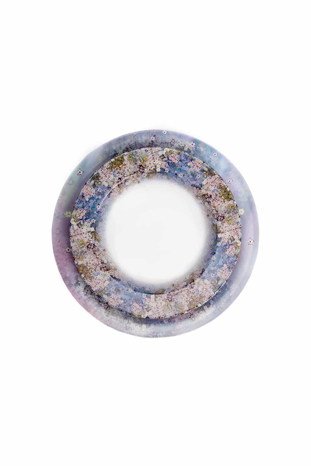 Luisa Beccaria Cherry Blossom Set Di Due Piatto Di Minestra Vendita
