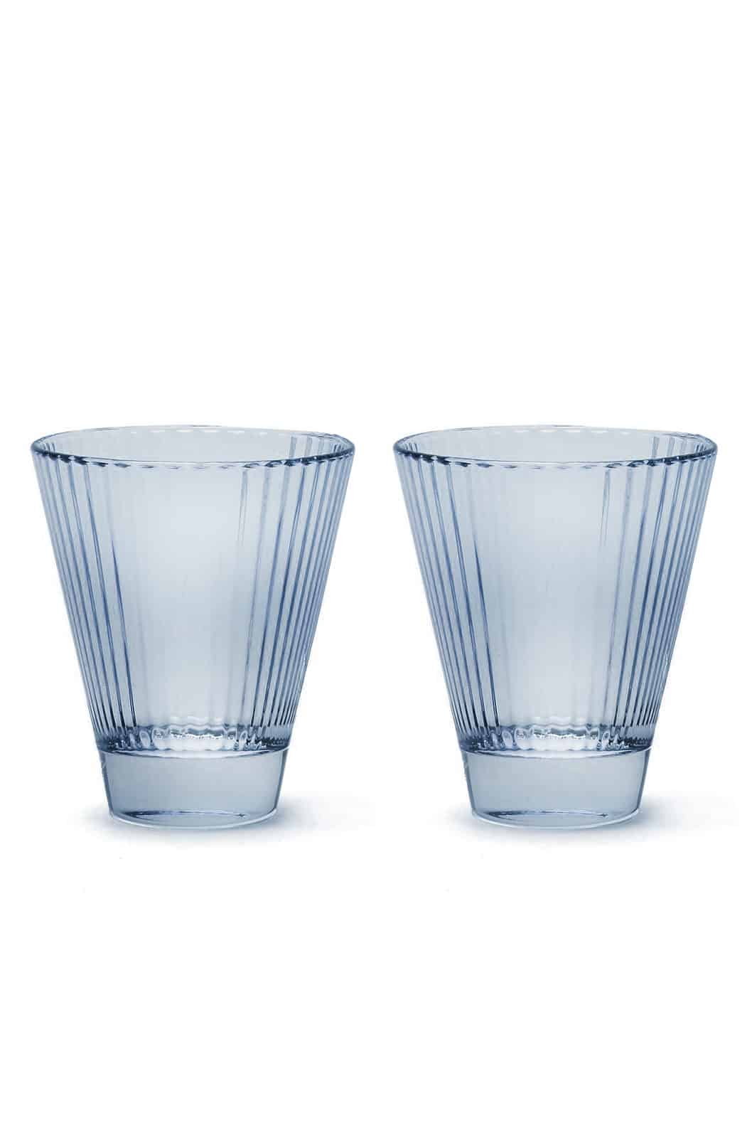 Luisa Beccaria Set Blu Di Due Bicchieri Di Vino Iside Offerte