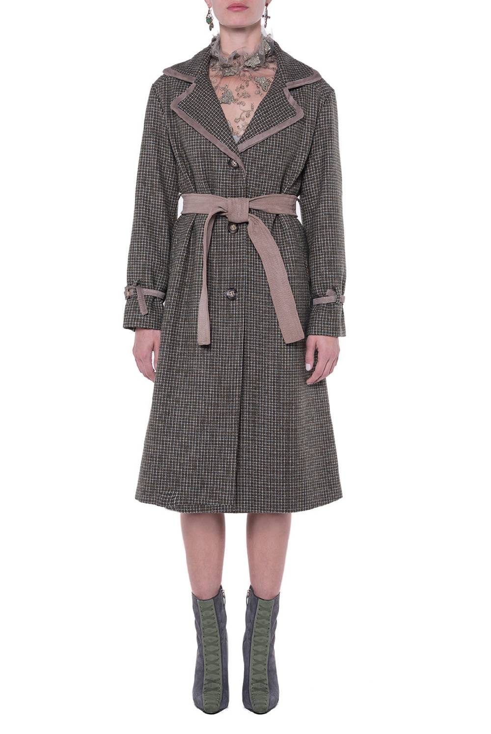 Luisa Beccaria Cappotto in tweed Convenienza