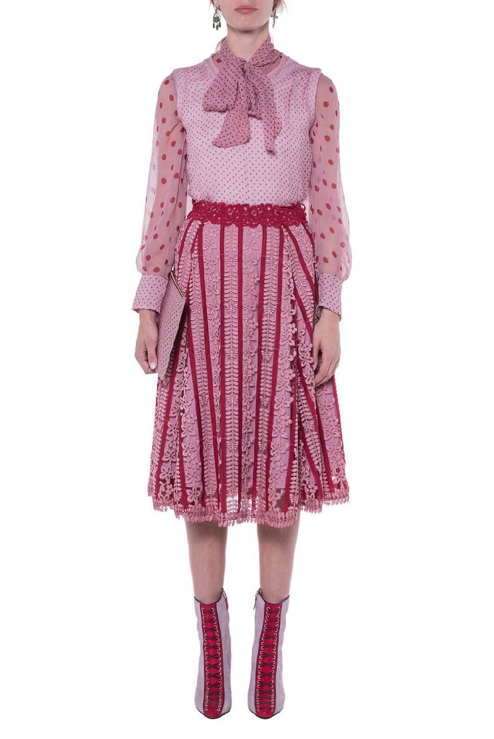 Luisa Beccaria Top agugliato Outlet