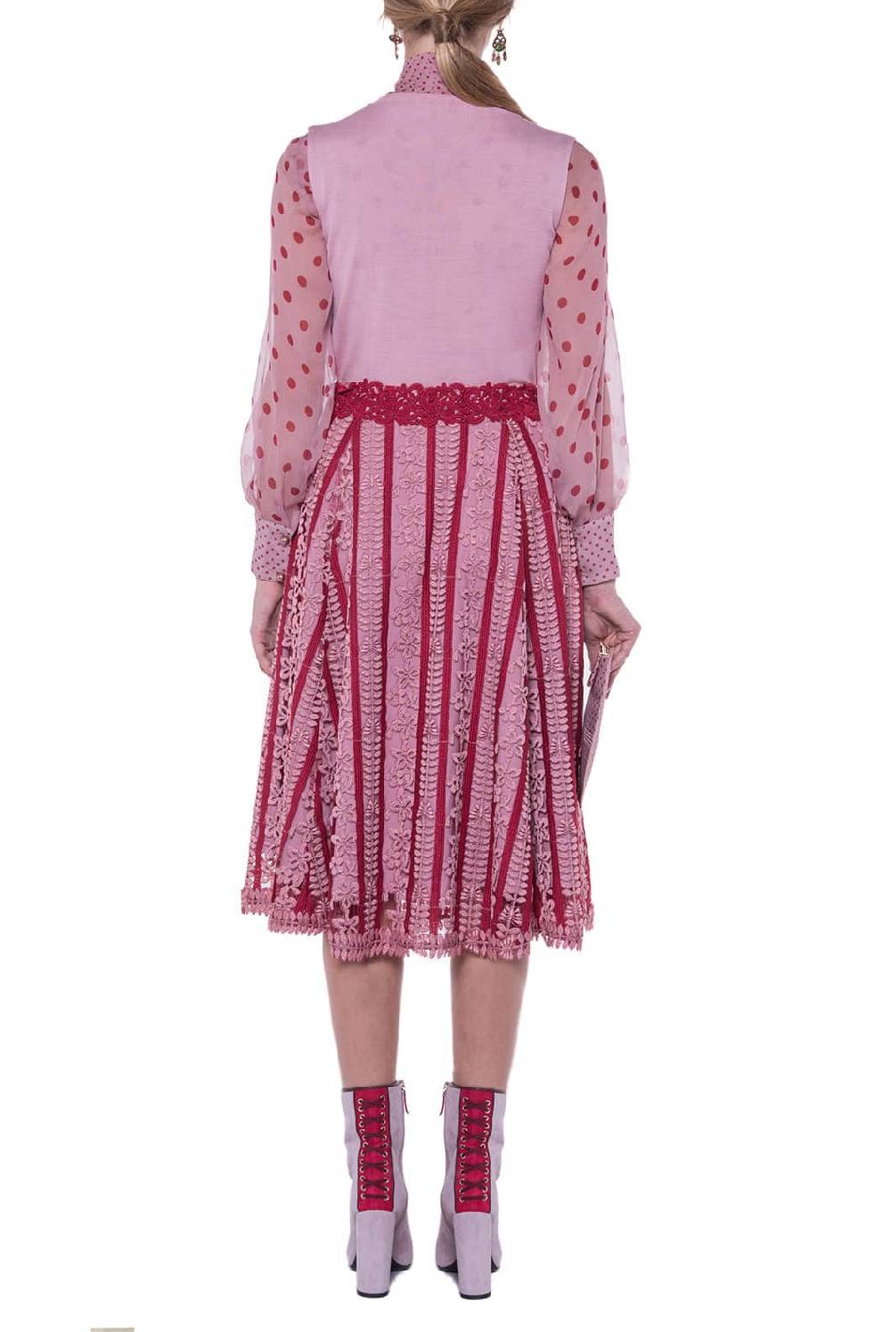 Luisa Beccaria Top agugliato Outlet