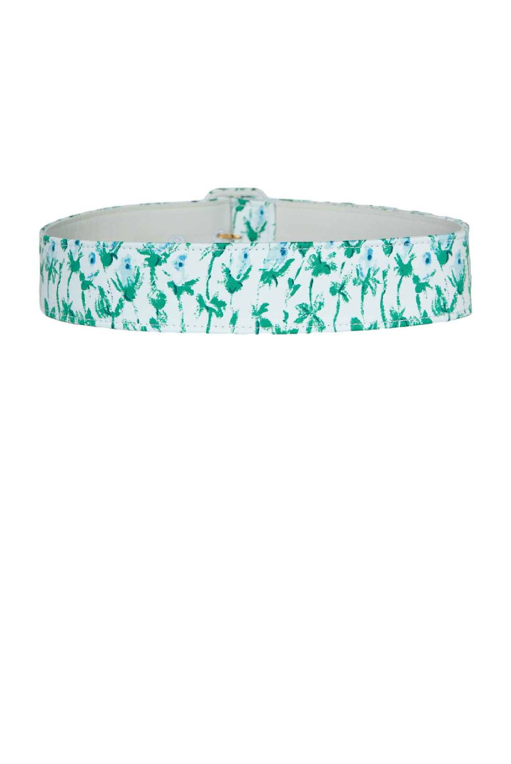 Luisa Beccaria Cintura Blu a Righe Fiorite Promozione Limitata