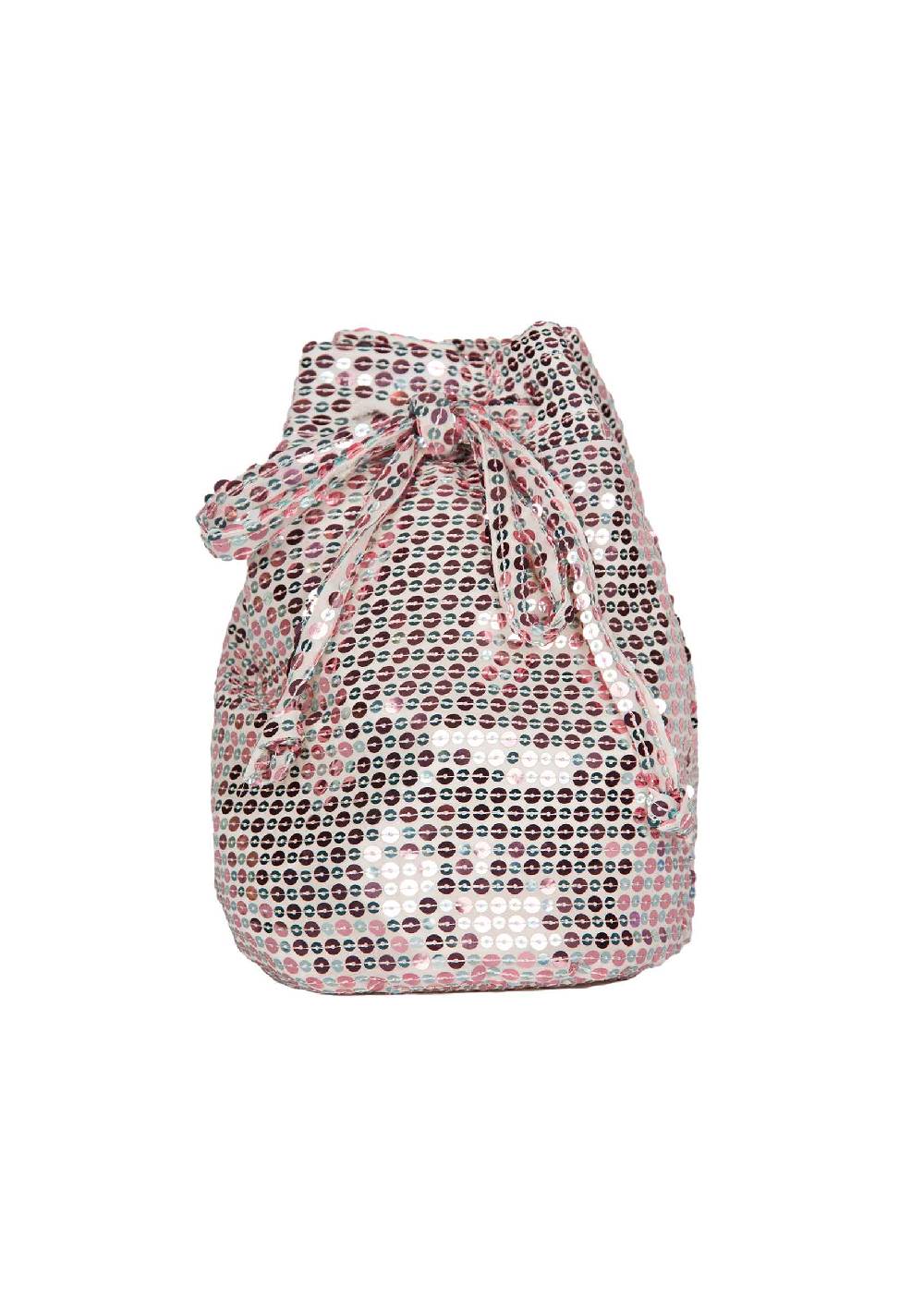 Luisa Beccaria Borsa a secchiello con paillettes Online