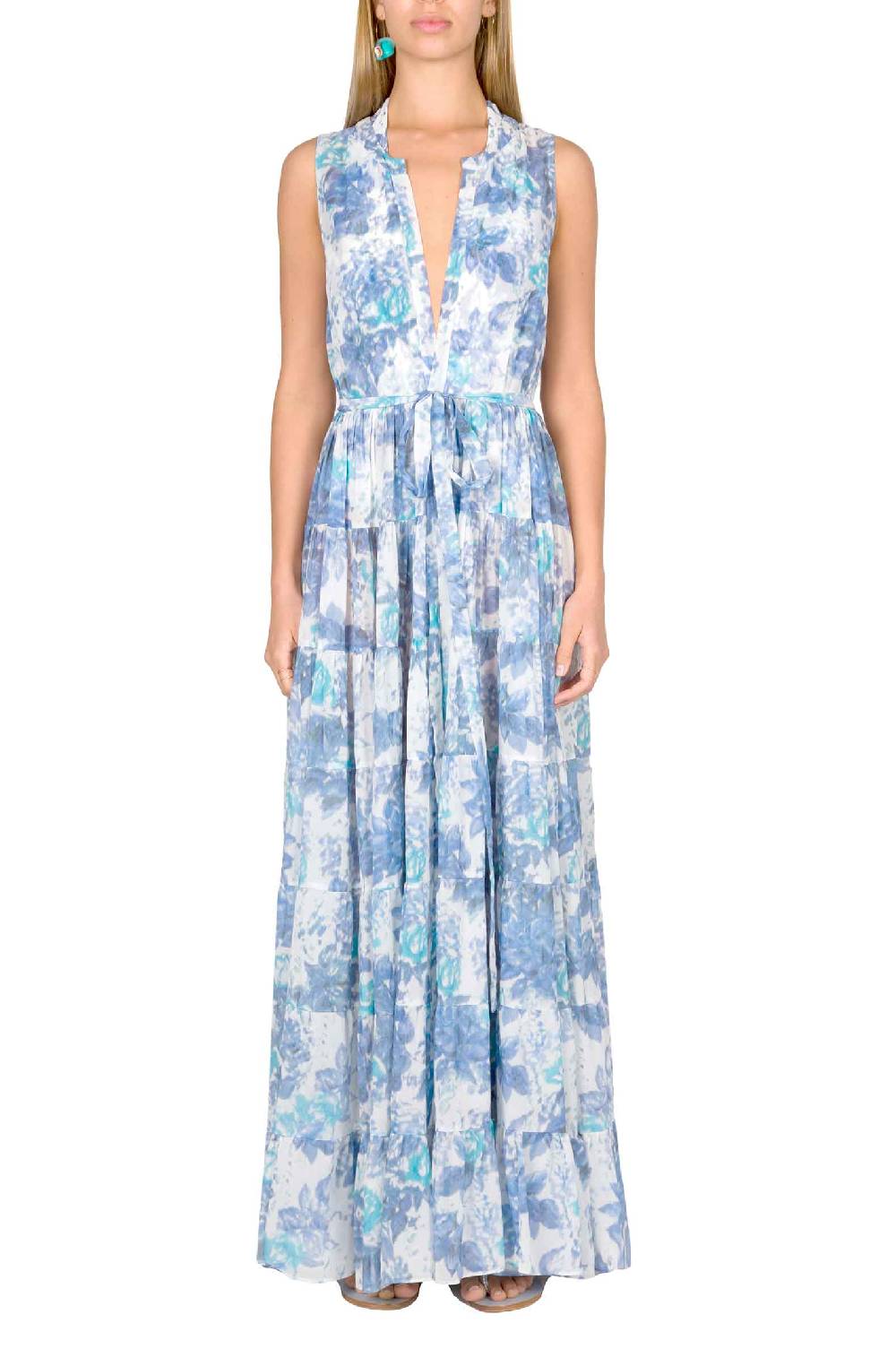 Luisa Beccaria Maxi abito Capri Affare Del Giorno