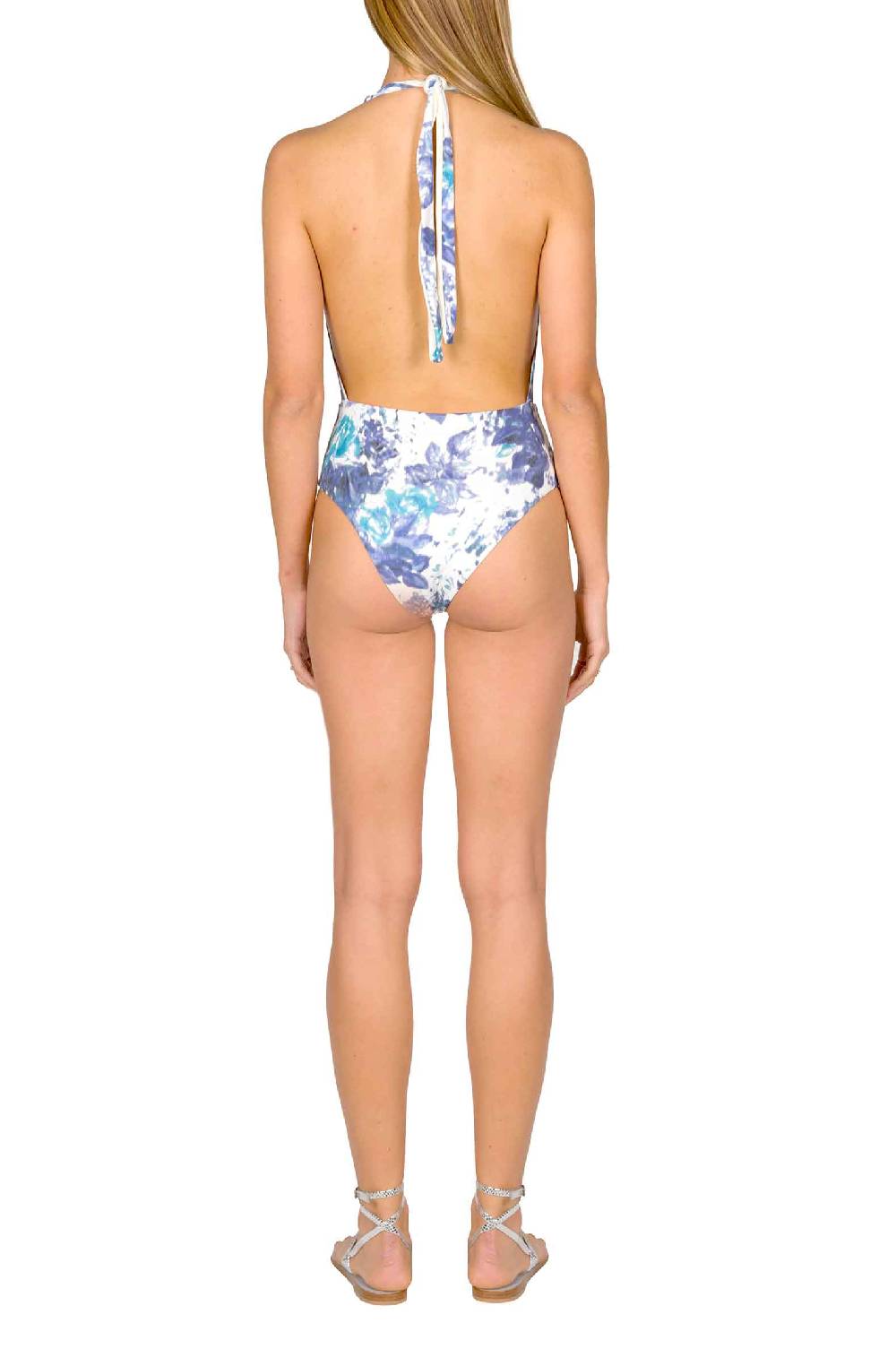 Luisa Beccaria Costume Capri con scollo all'americana Prezzo Ridotto
