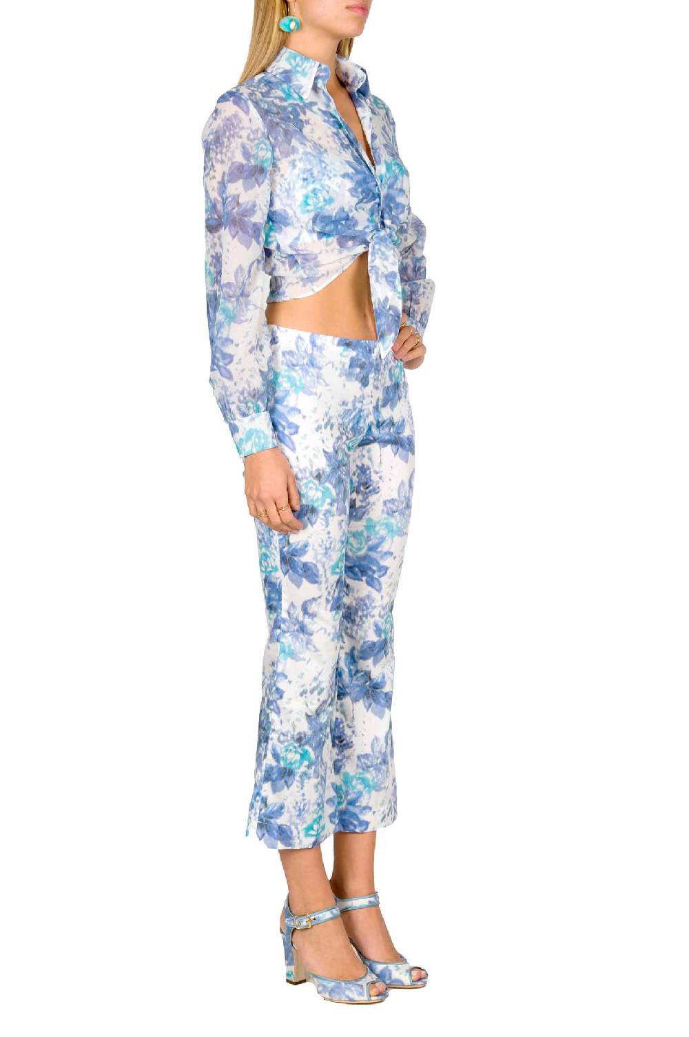 Luisa Beccaria Camicia Capri allacciata Sconto
