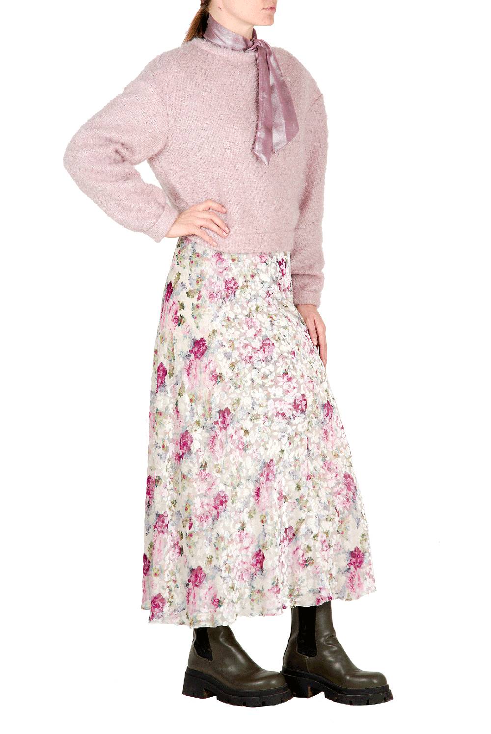 Luisa Beccaria Felpa in mohair Spedizione Gratuita