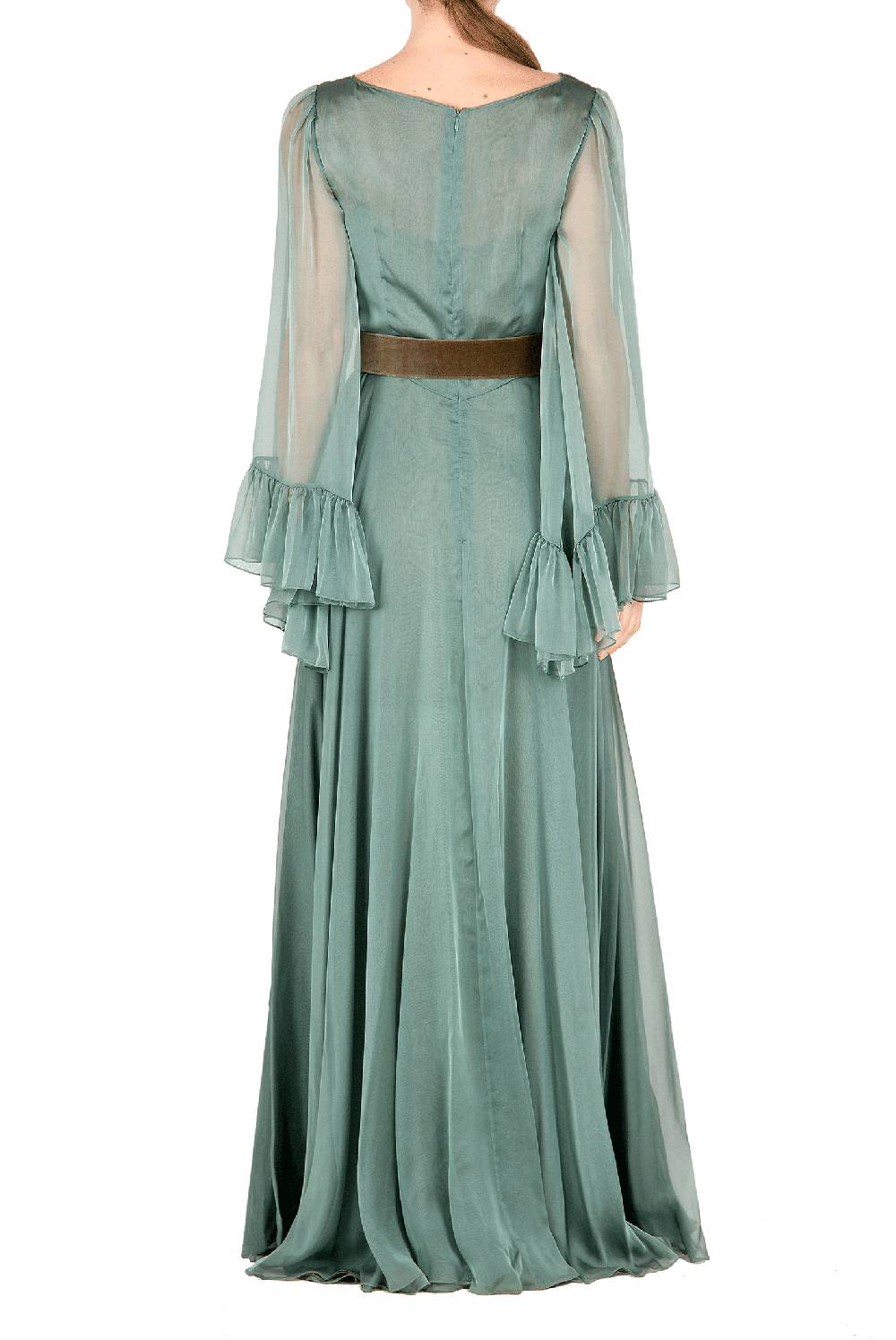 Luisa Beccaria Abito lungo in chiffon Affare Del Giorno