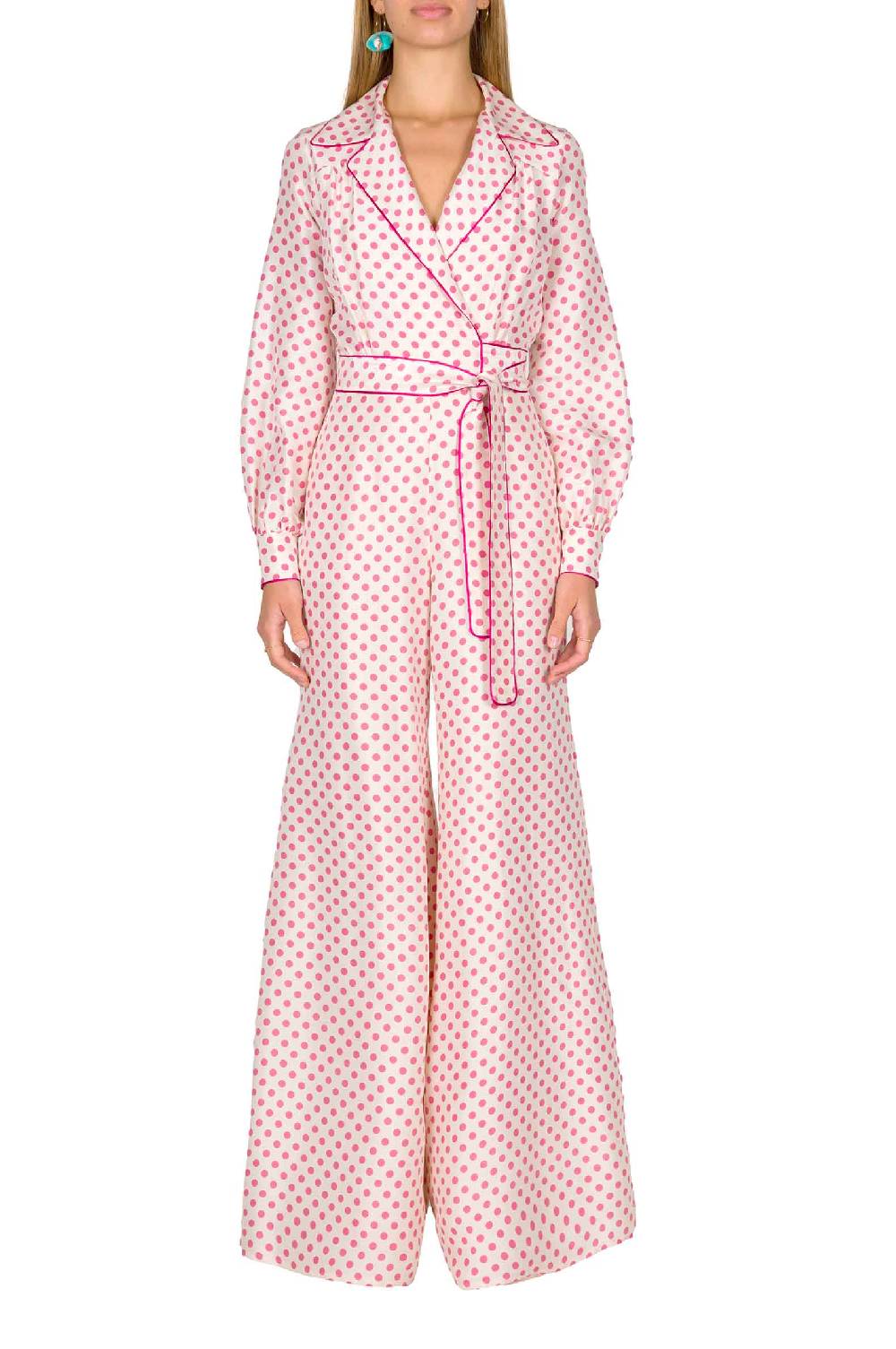 Luisa Beccaria Tuta vintage a pois Moda