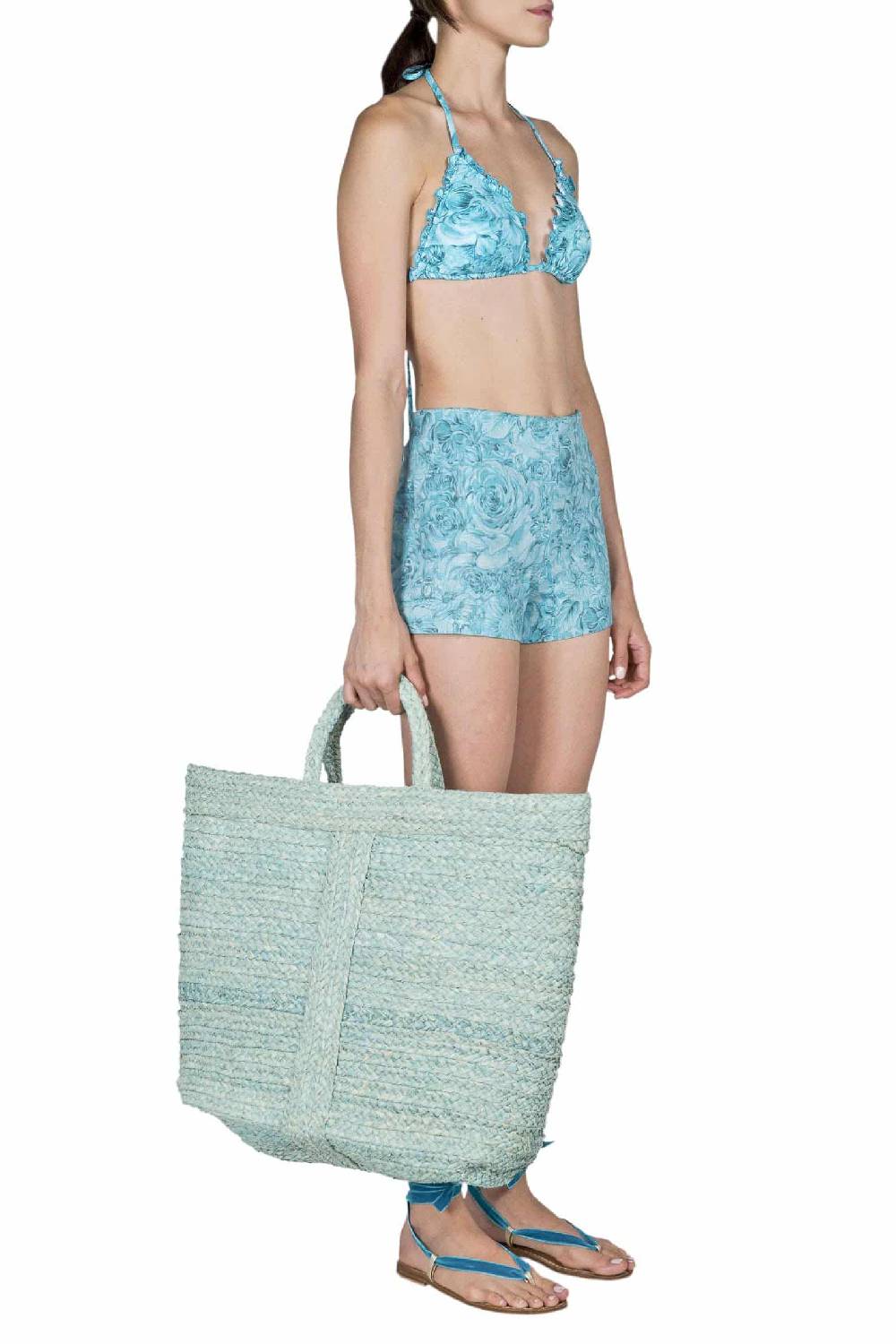Luisa Beccaria Borsa Martina in rafia Promozione