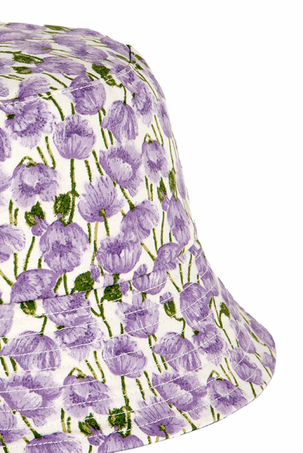Luisa Beccaria Cappello a secchiello di papaveri In Saldo