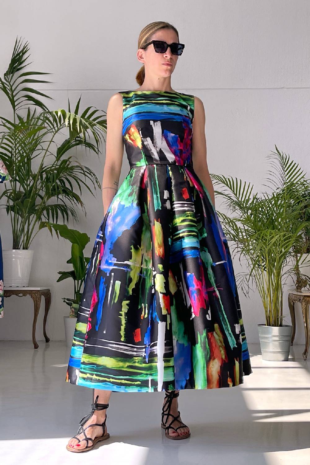 Lunatica Milano Abstract Pop Black Moda