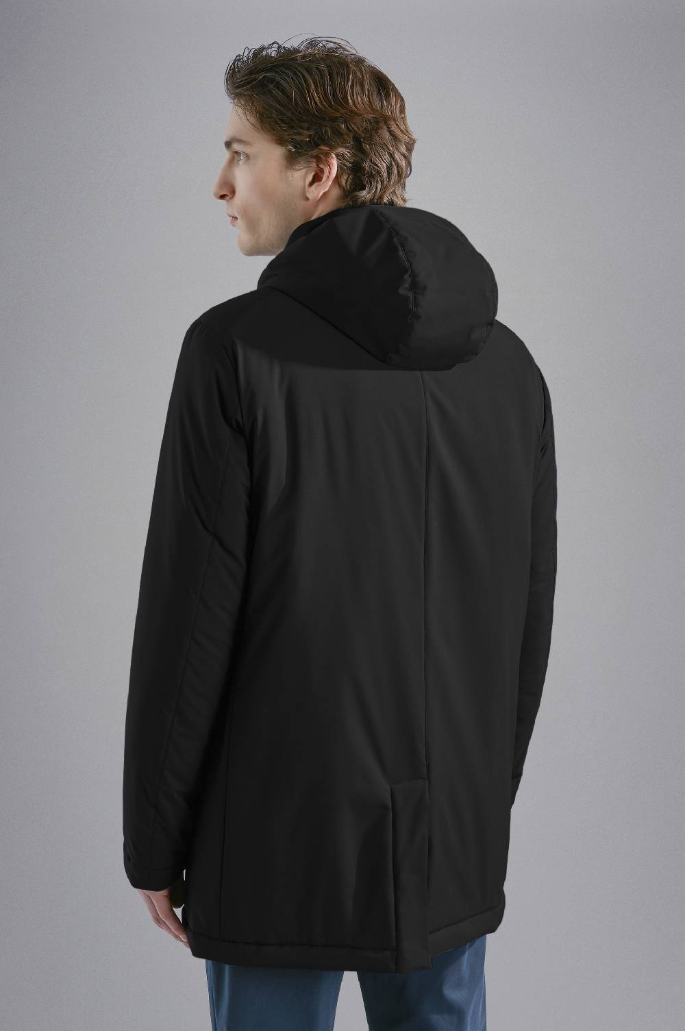﻿Paul & Shark Car Coat in Typhoon Platinum Paul & Shark Online