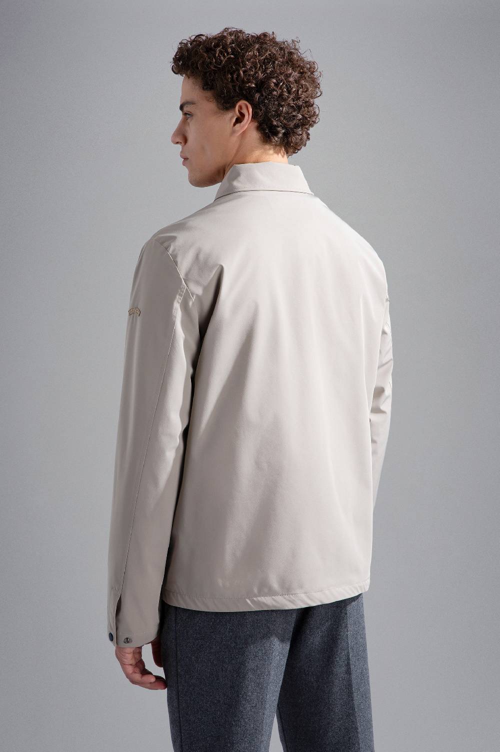 Paul & Shark Shacket in Typhoon Re-4X4 Stretch Paul & Shark Hotsell