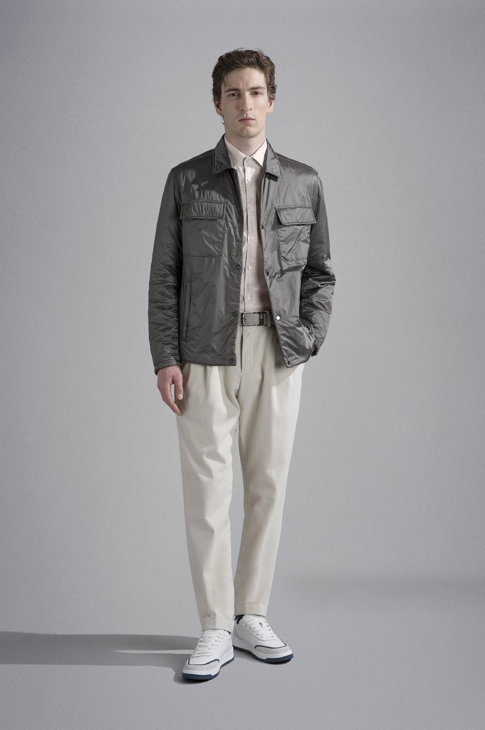Paul & Shark Camicia in twill di cotone Paul & Shark Saldi Di Fabbrica