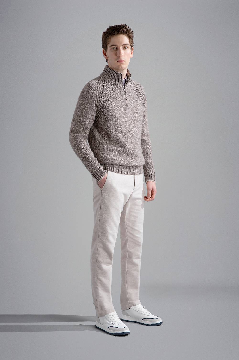 Paul & Shark Camicia in twill di cotone Paul & Shark Spedizione Gratuita