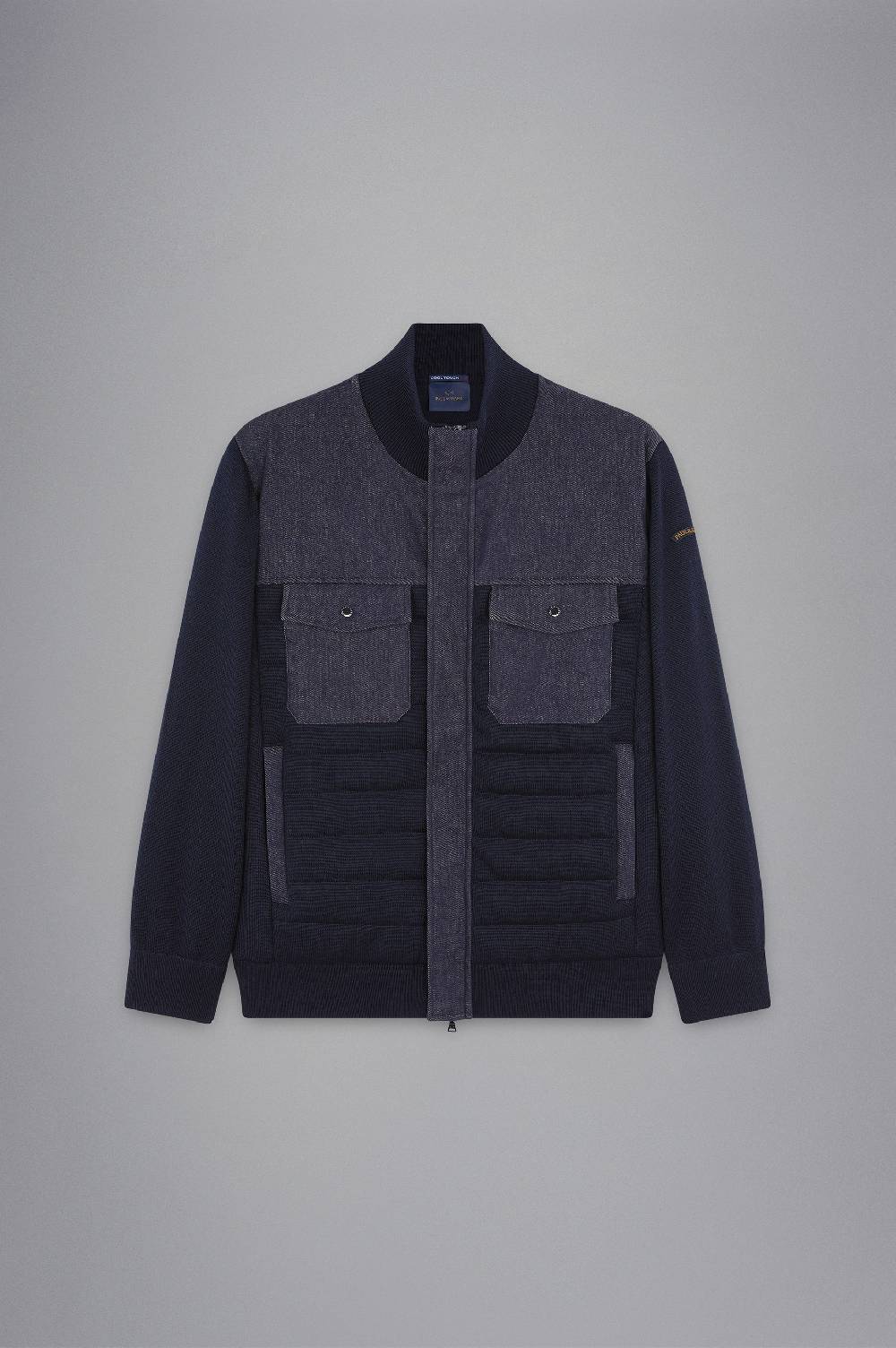 Paul & Shark Maglia Hybrid in lana e denim Paul & Shark Qualità