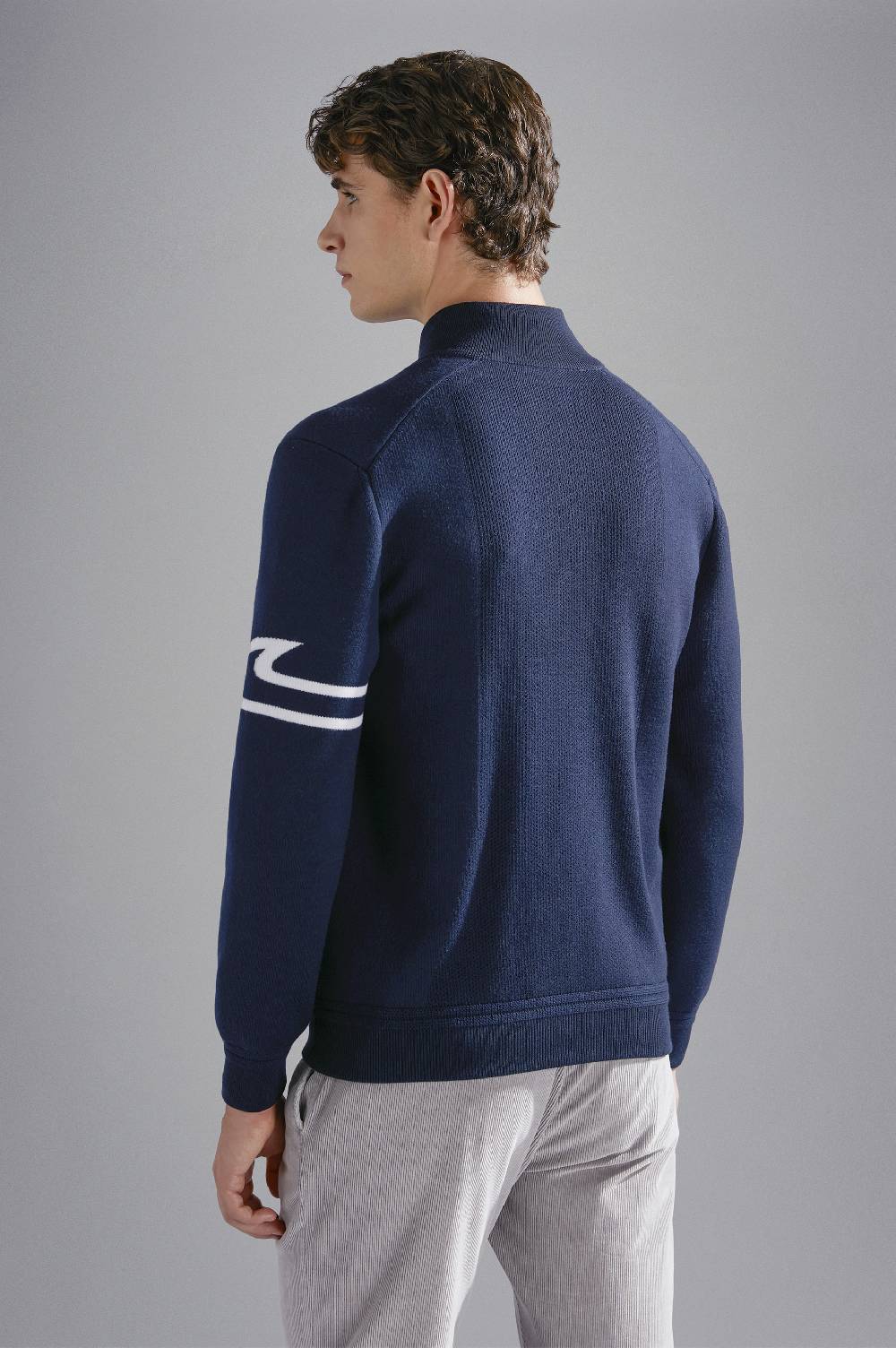 Paul & Shark Maglia Hybrid in lana e Typhoon® Paul & Shark Vendita