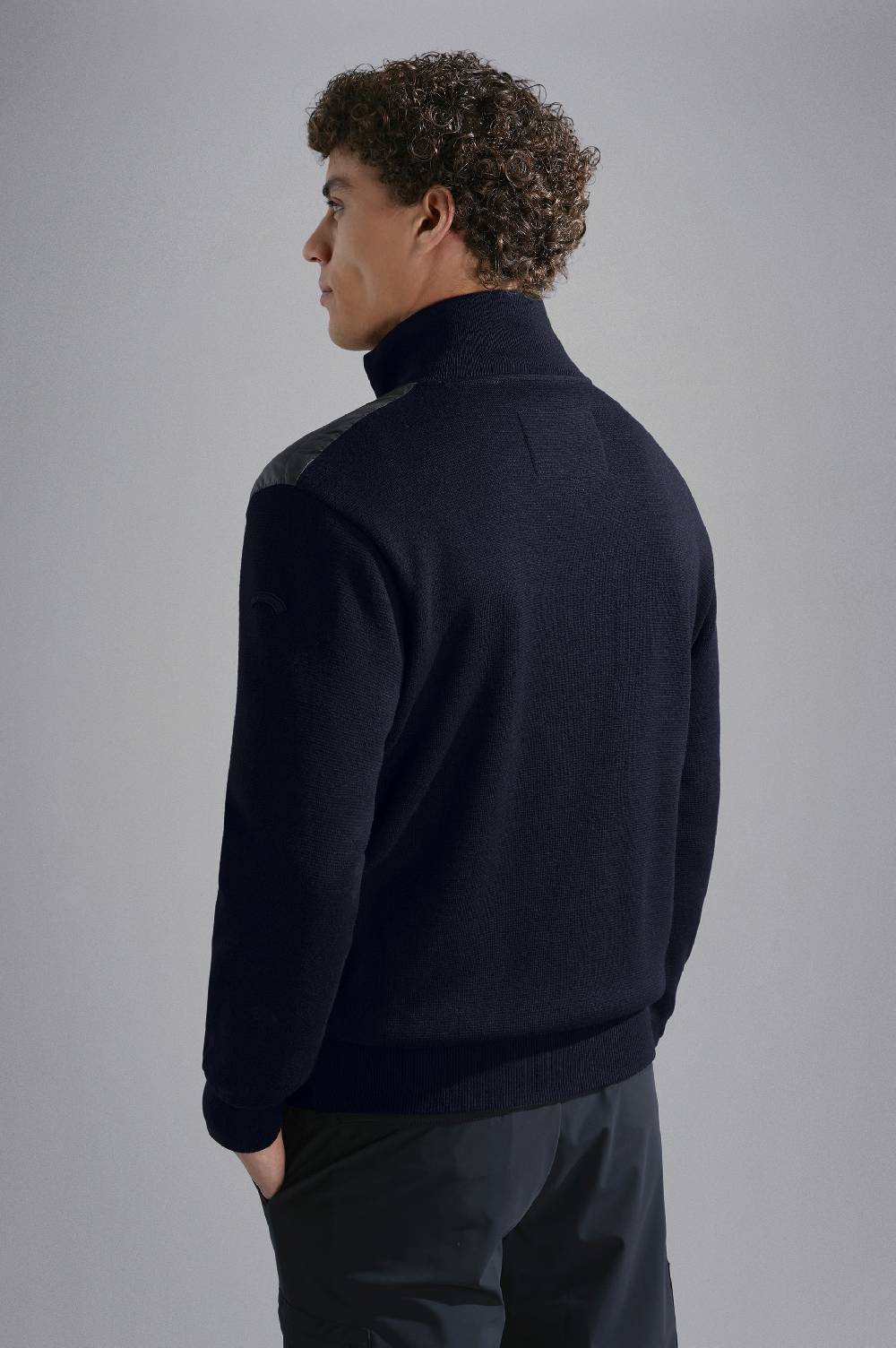 Paul & Shark Cardigan Hybrid in lana e nylon Paul & Shark Qualità Garantita