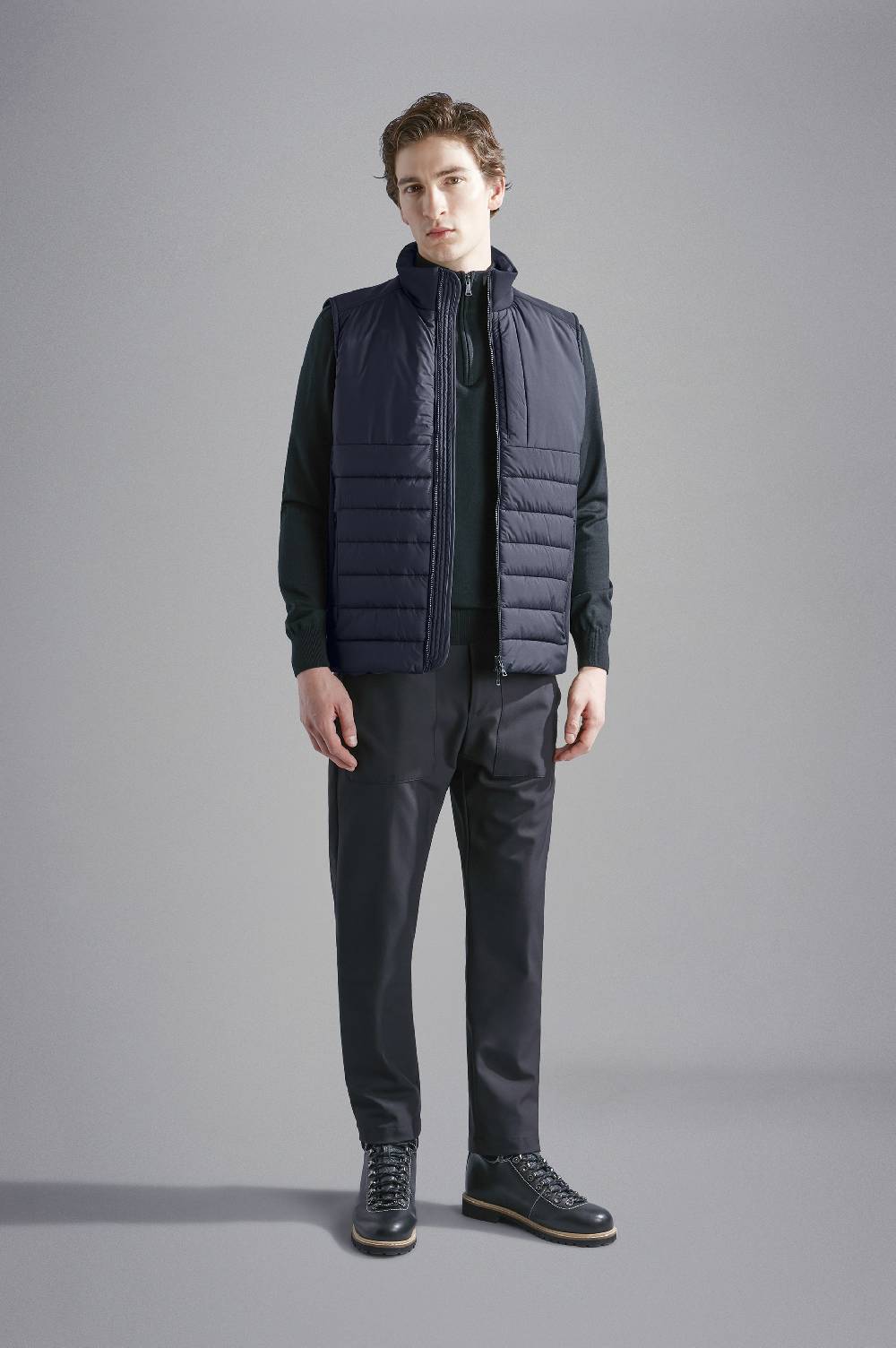 Paul & Shark Gilet Hybrid in Re-Shark Shell Paul & Shark Promozione Limitata