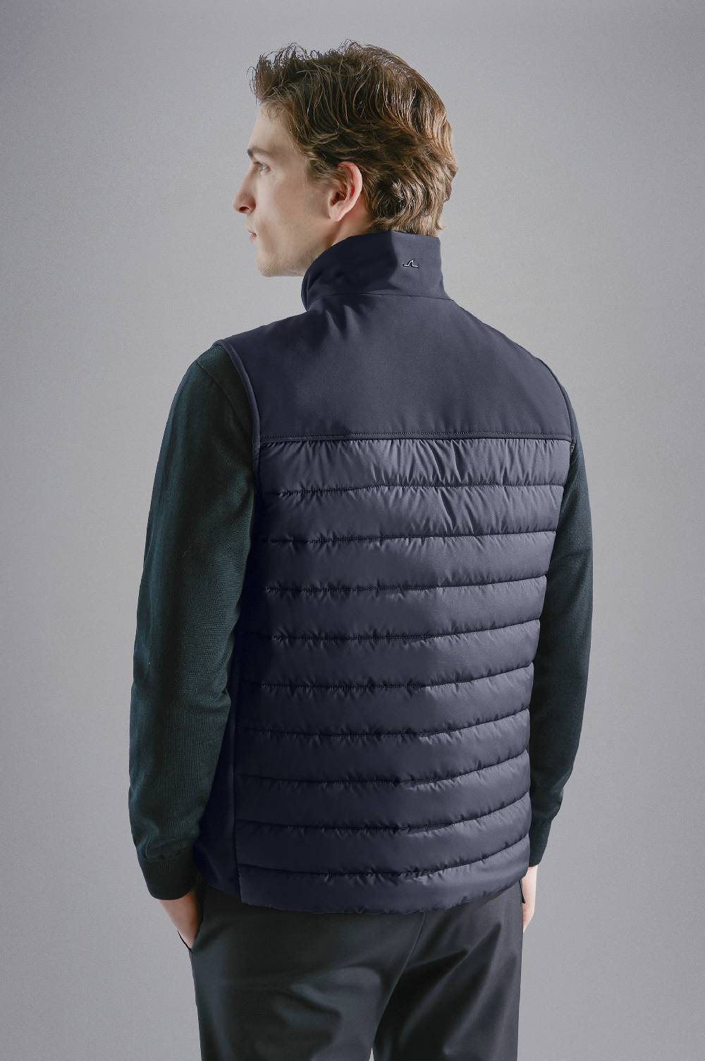 Paul & Shark Gilet Hybrid in Re-Shark Shell Paul & Shark Promozione Limitata