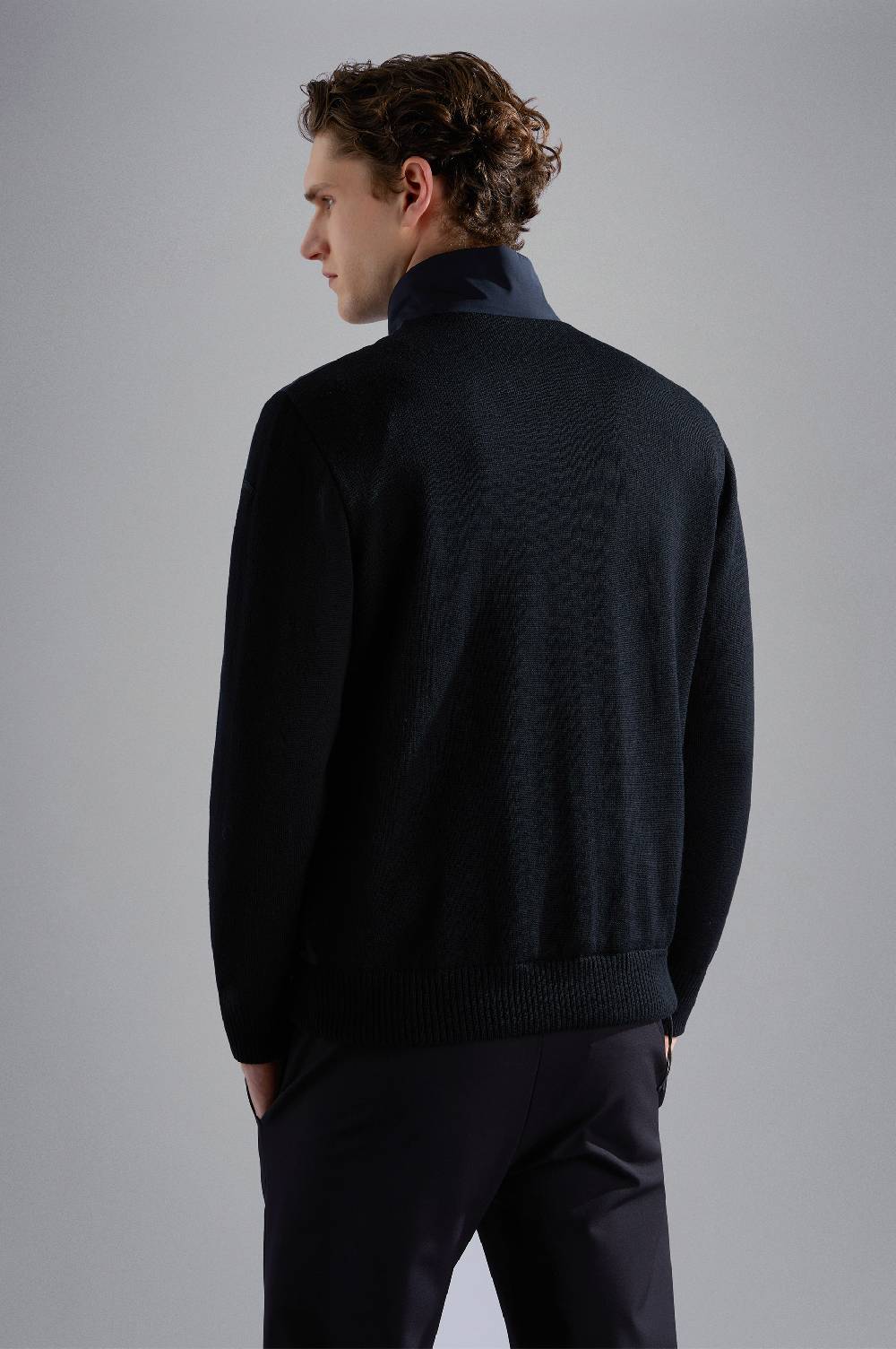 Paul & Shark Maglia Hybrid in lana e Typhoon® Paul & Shark Fino Al -60%
