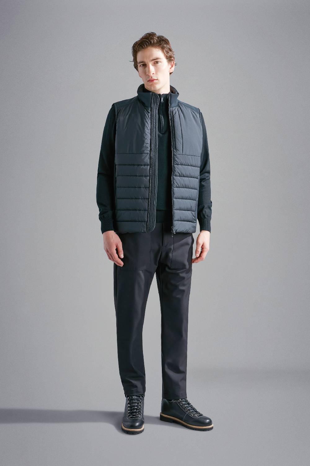 Paul & Shark Gilet Hybrid in Re-Shark Shell Paul & Shark Vendita Calda
