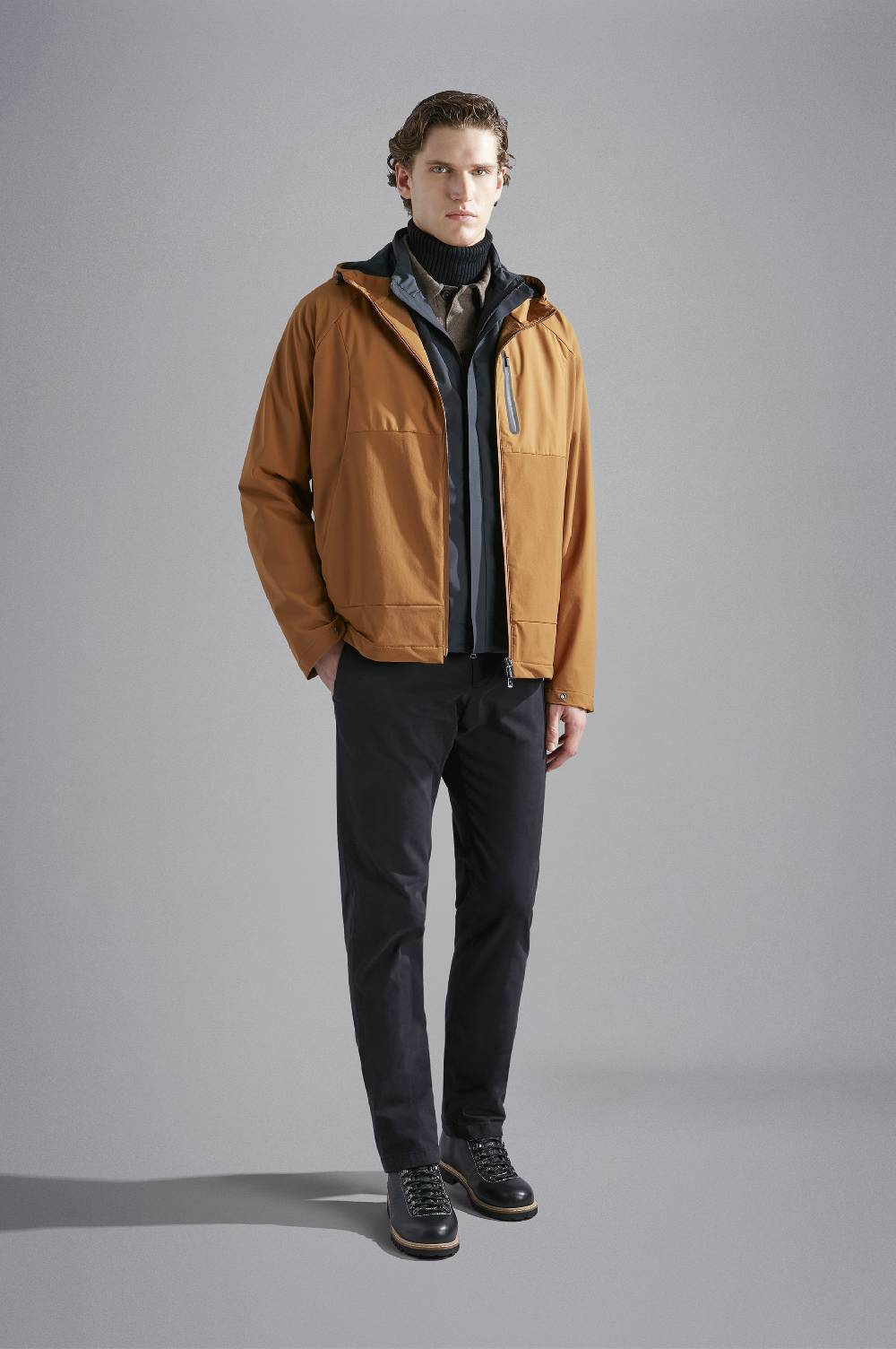Paul & Shark Overshirt in lana tecnica Paul & Shark Sottocosto