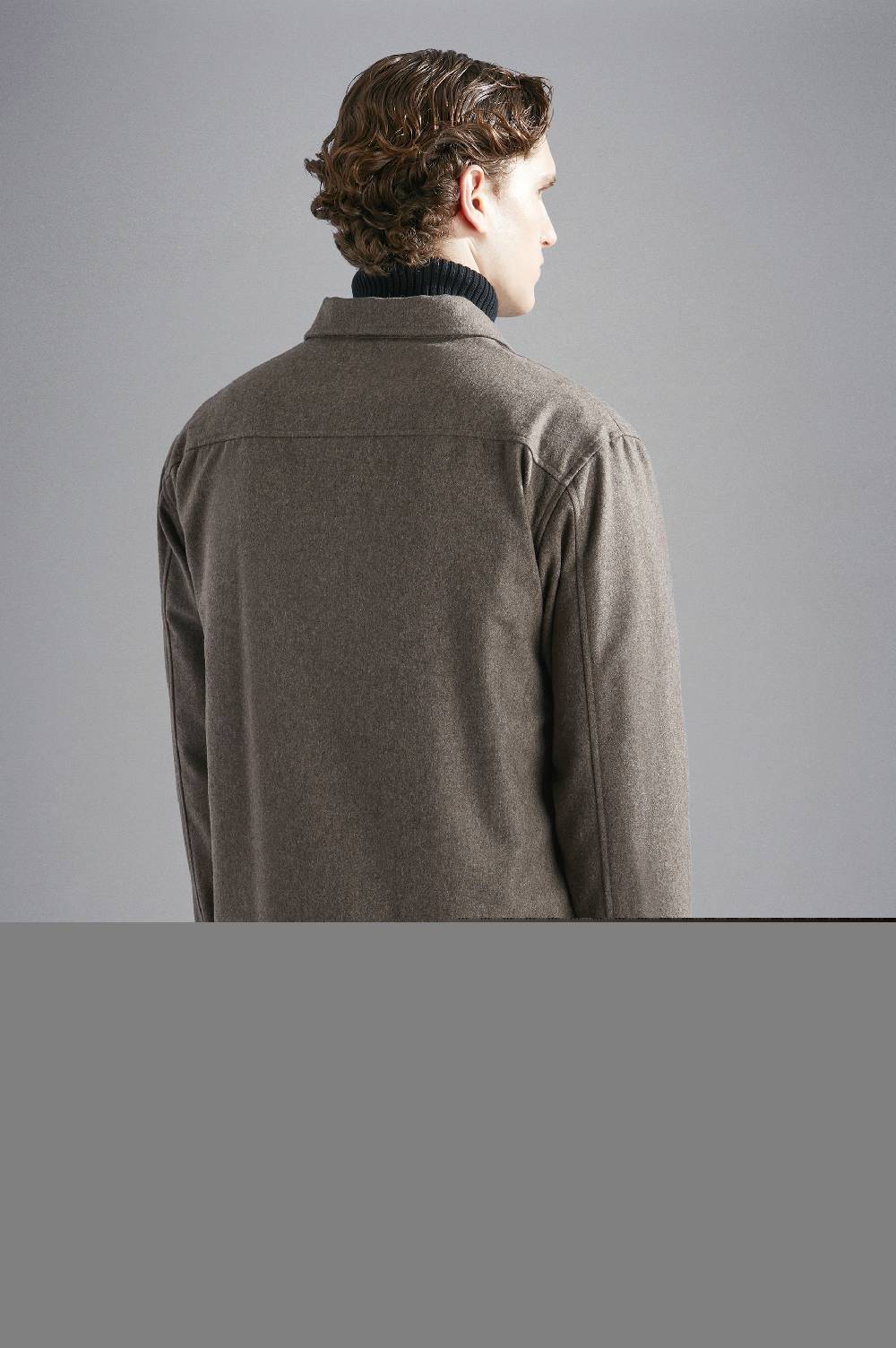 Paul & Shark Overshirt in lana tecnica Paul & Shark Sottocosto