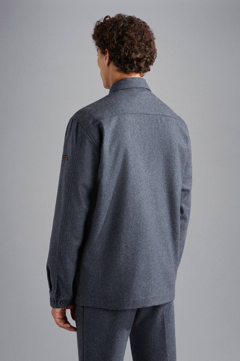 Paul & Shark Overshirt in lana tecnica Paul & Shark Presa