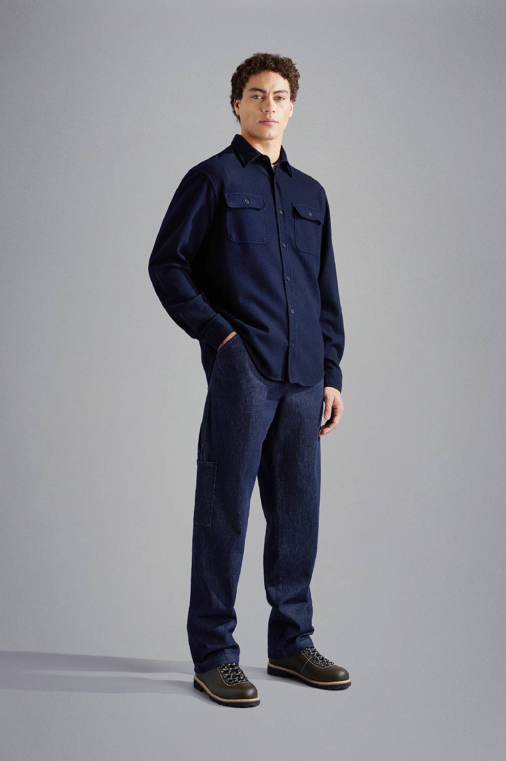 Paul & Shark Overshirt in lana Paul & Shark Sconto