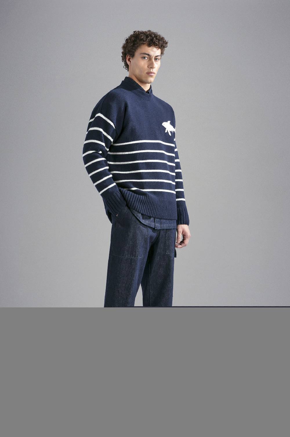 Paul & Shark Overshirt in Denim Paul & Shark Nuova