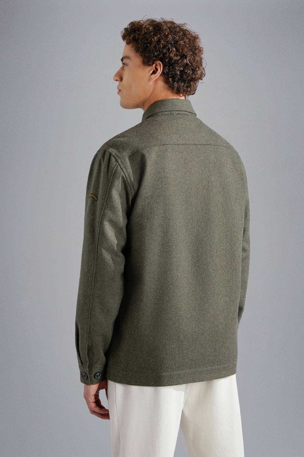 Paul & Shark Overshirt in lana tecnica Paul & Shark Outlet