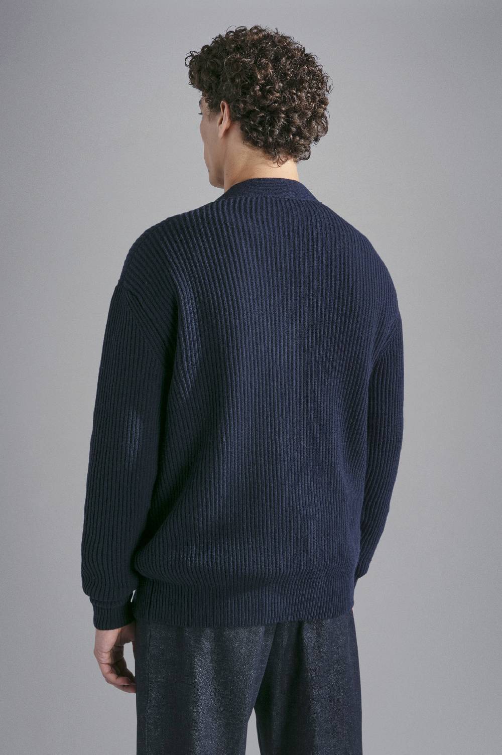 Paul & Shark Cardigan in Re-Wool Paul & Shark Vendita Economica