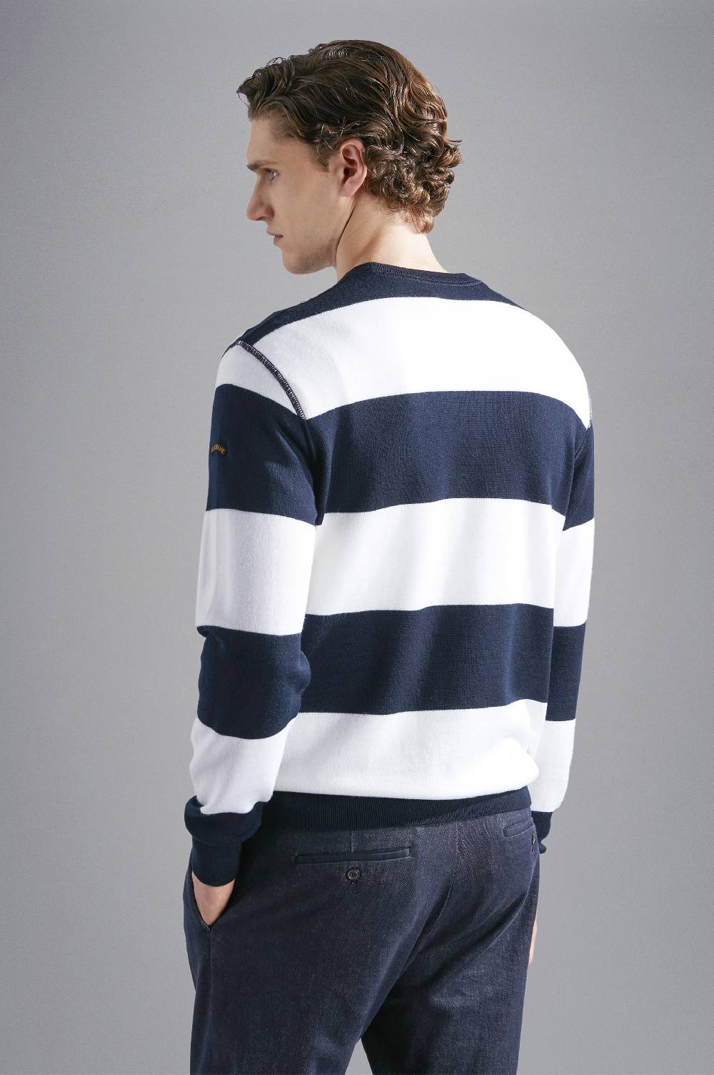 Paul & Shark Maglia in lana con motivo a righe Paul & Shark 2025