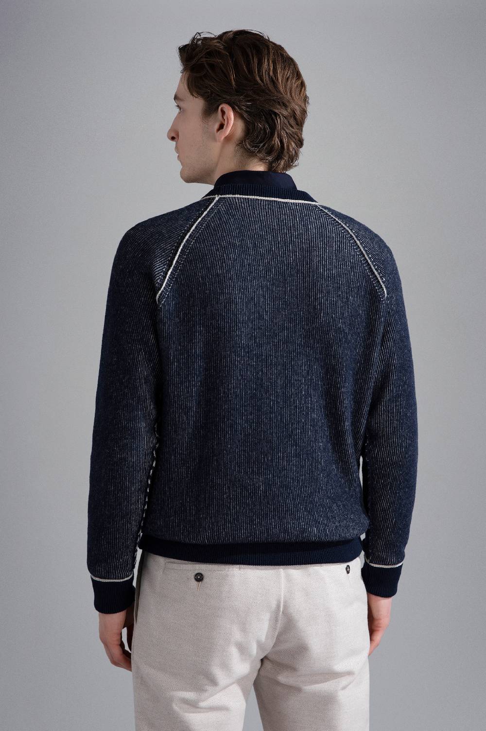 Paul & Shark Maglia in lana con profili a contrasto Paul & Shark Italia