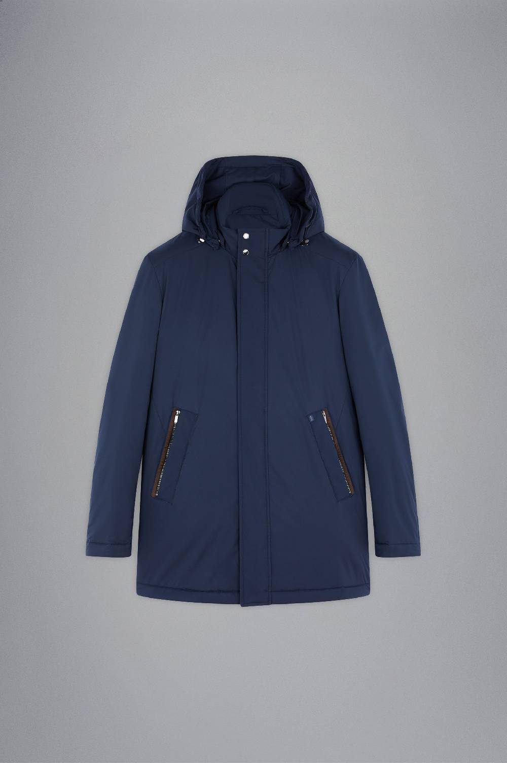 Paul & Shark Car Coat in Typhoon Platinum Paul & Shark 2025