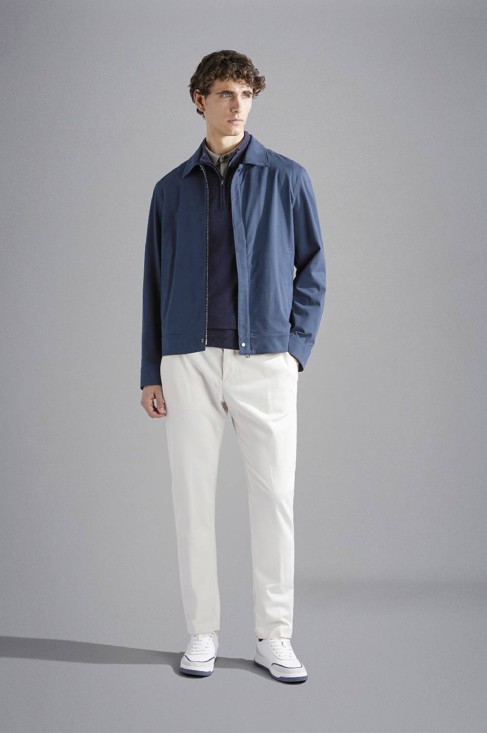 Paul & Shark Shacket in cotone stretch Paul & Shark Spedizione Gratuita