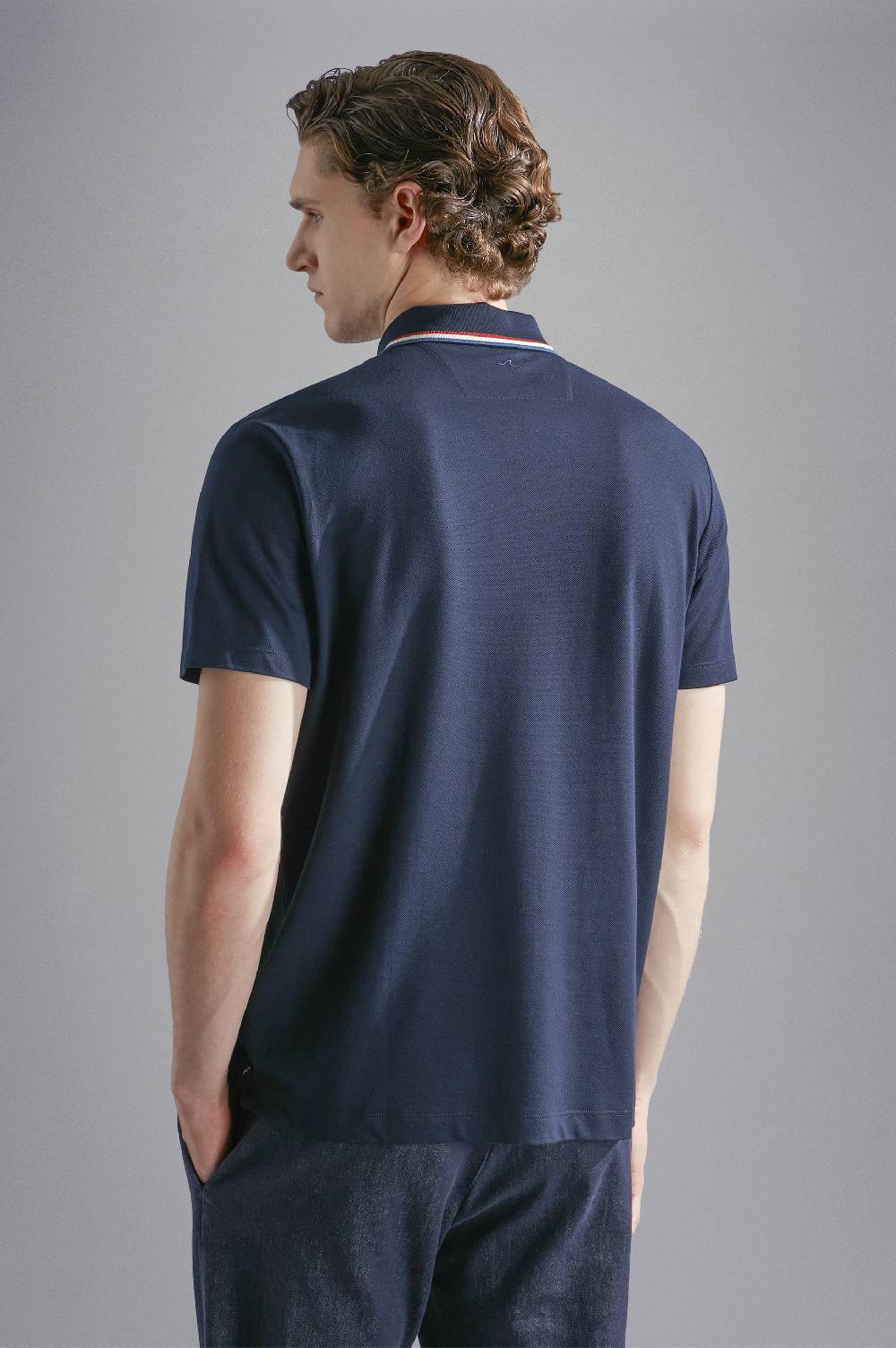 Paul & Shark Polo in cotone tencel piqué Paul & Shark Outlet