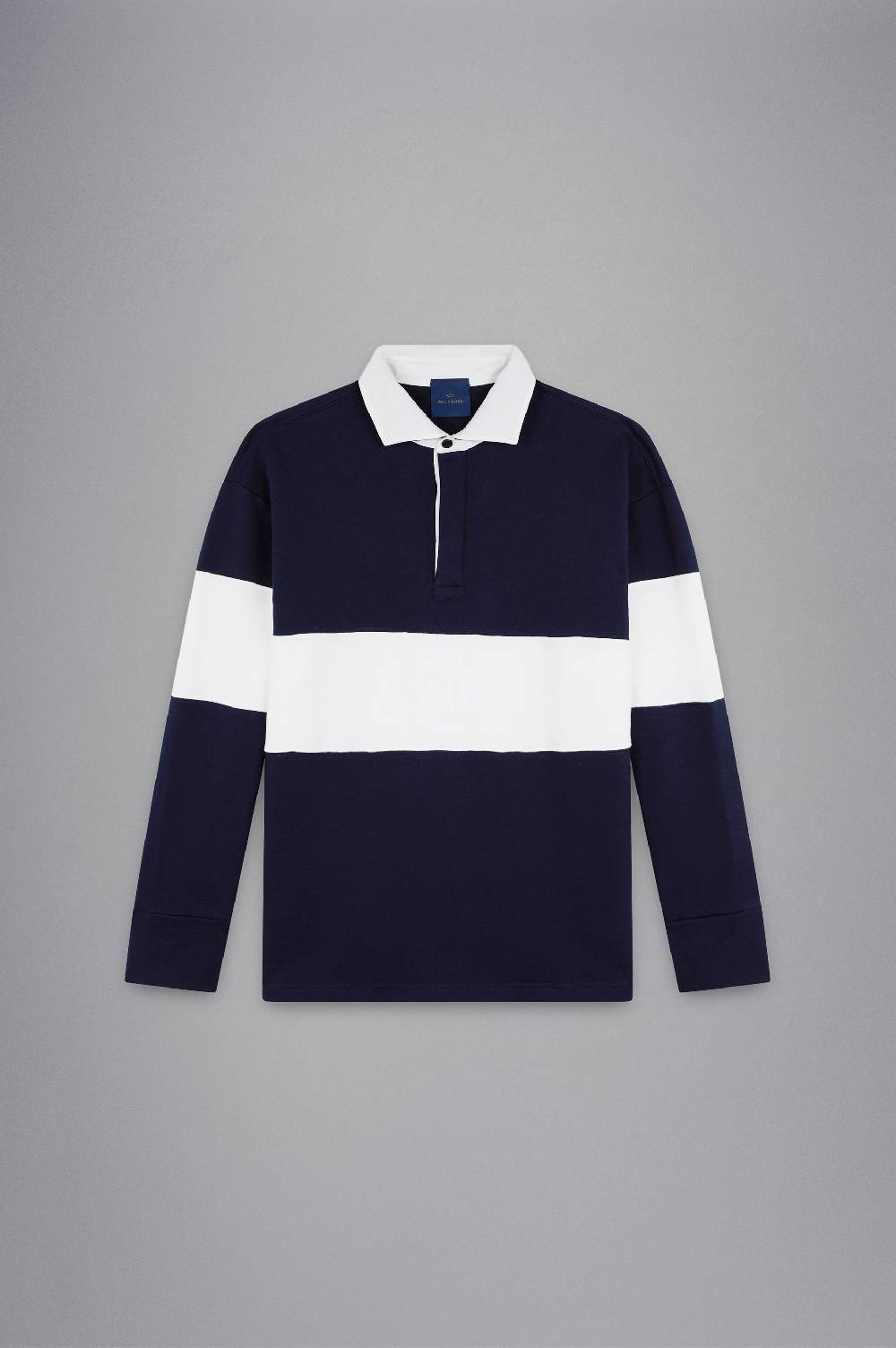 Paul & Shark Polo in cotone Winter Fleece con ricamo Paul & Shark Vendita Calda