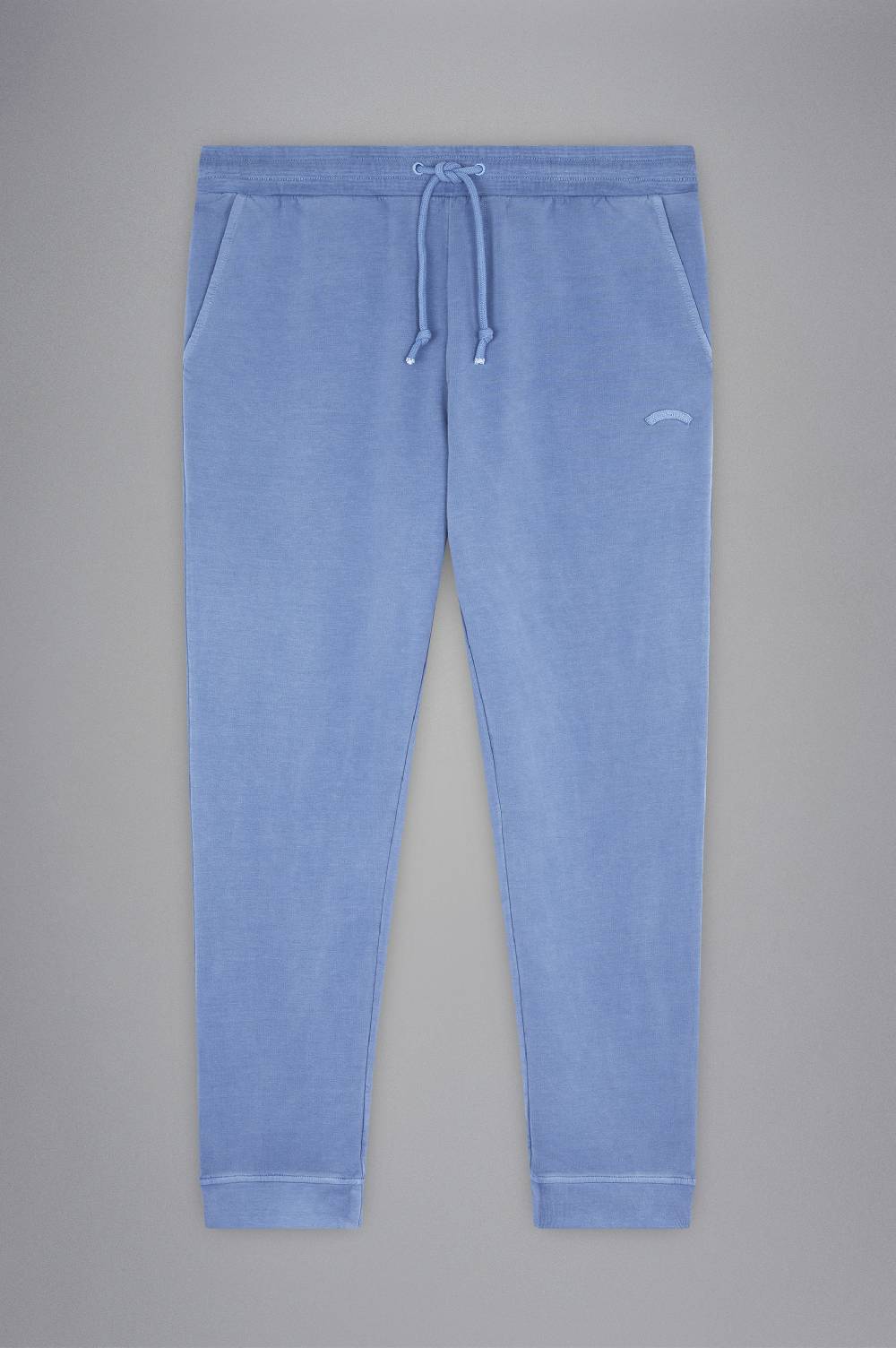 Paul & Shark Pantaloni sportivi in cotone stretch tinto capo Paul & Shark Vendite Flash