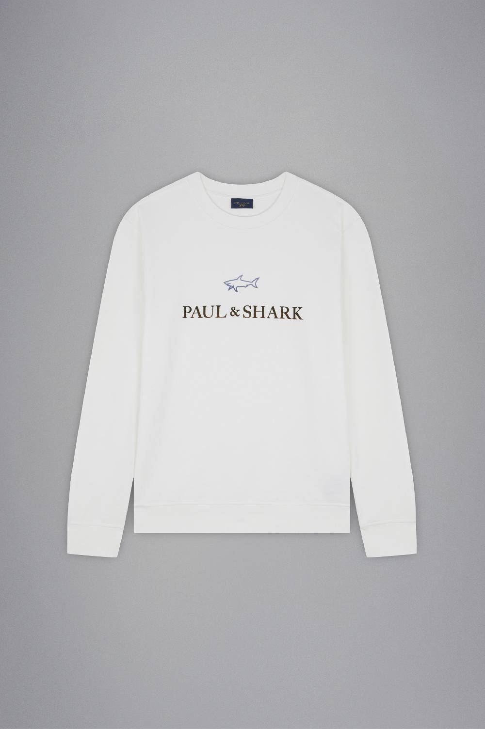Paul & Shark Felpa in cotone con stampe Paul & Shark Negozio
