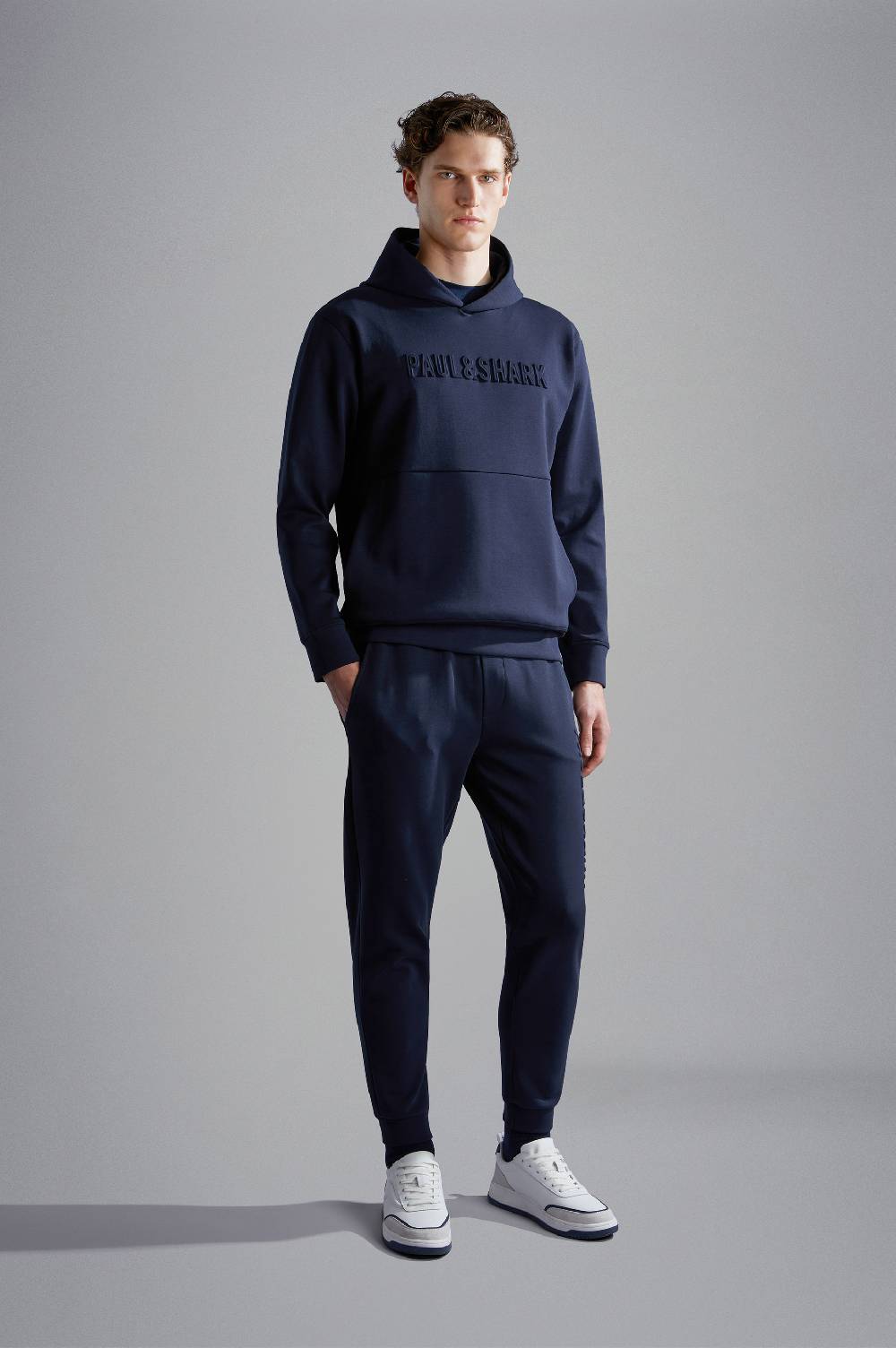 Paul & Shark Felpa con cappuccio in cotone Active Fleece Paul & Shark Nuova