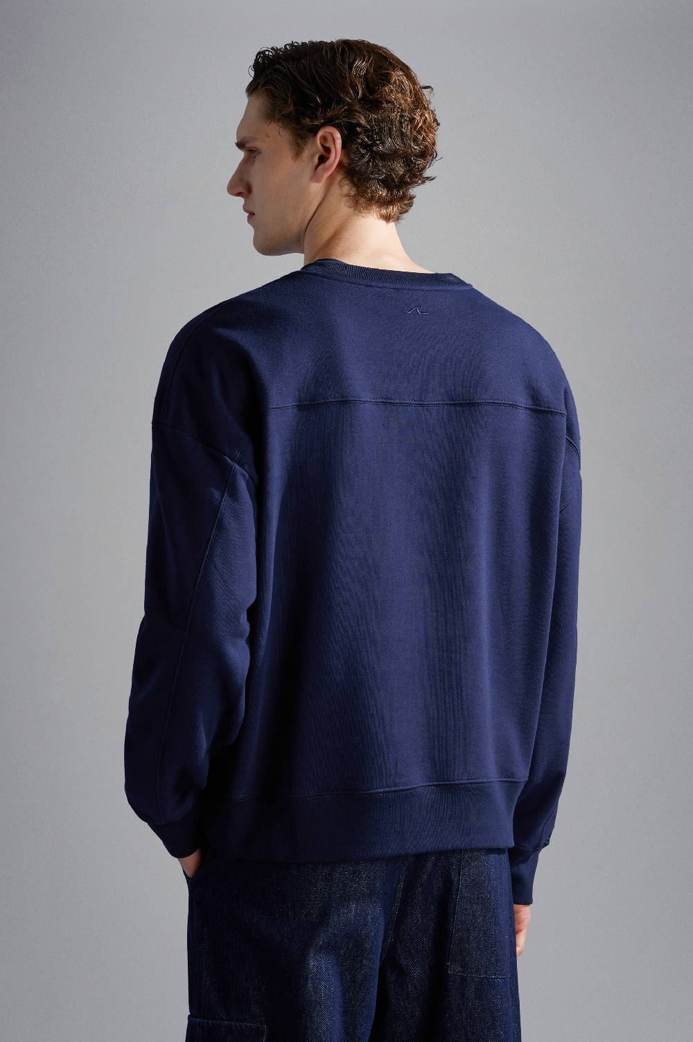 Paul & Shark Felpa in cotone Winter Fleece con ricami Paul & Shark Italy