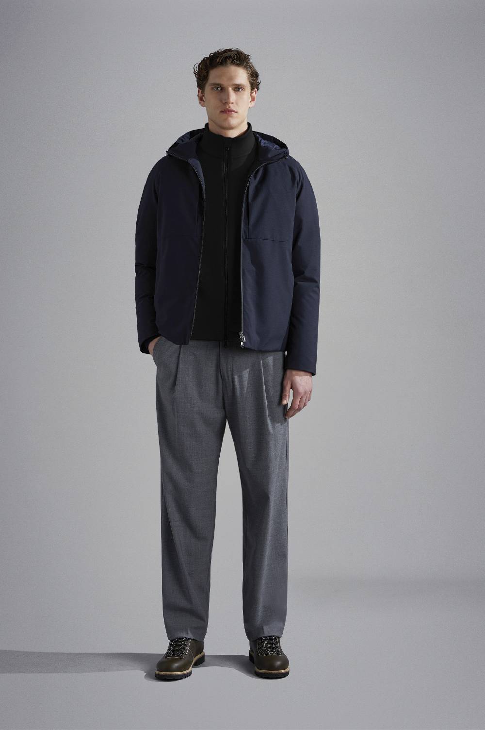 Paul & Shark Gilet Techno Fleece con inserti in Typhoon® Paul & Shark Italia