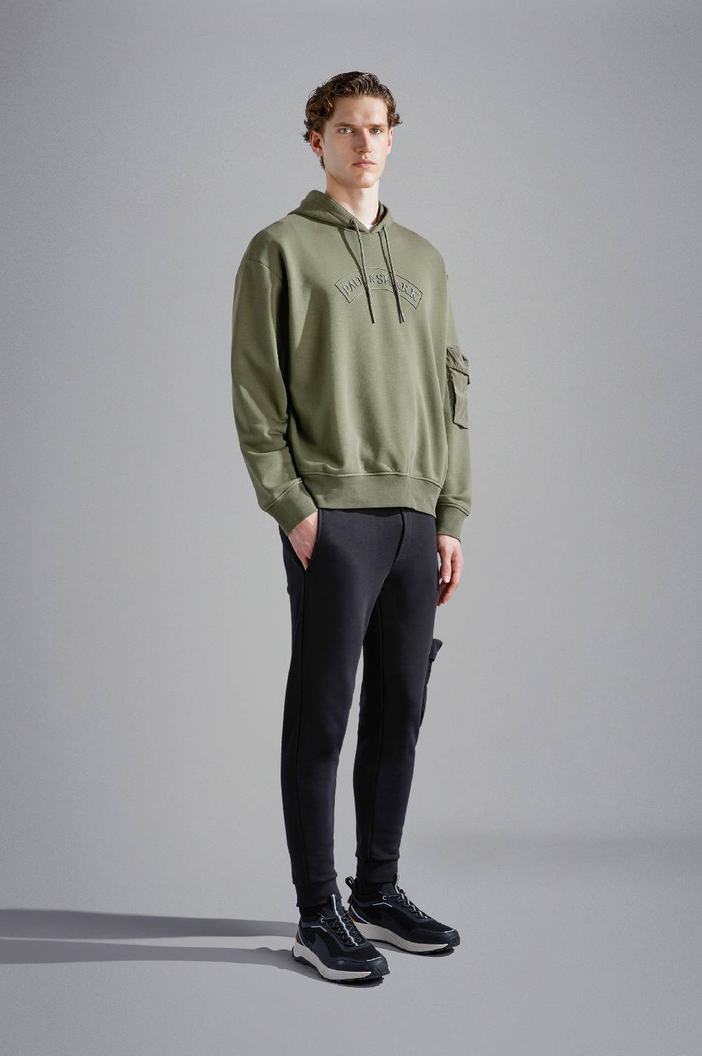 Paul & Shark Pantaloni sportivi in cotone Active Fleece Paul & Shark Nuovo