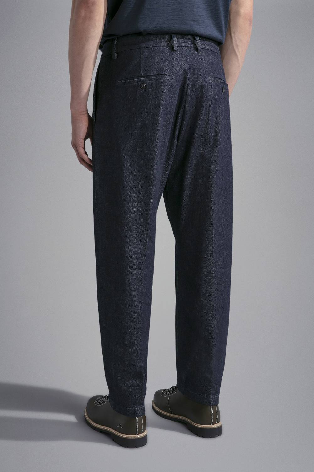 Paul & Shark Pantalone chino in denim stretch Paul & Shark Vendita