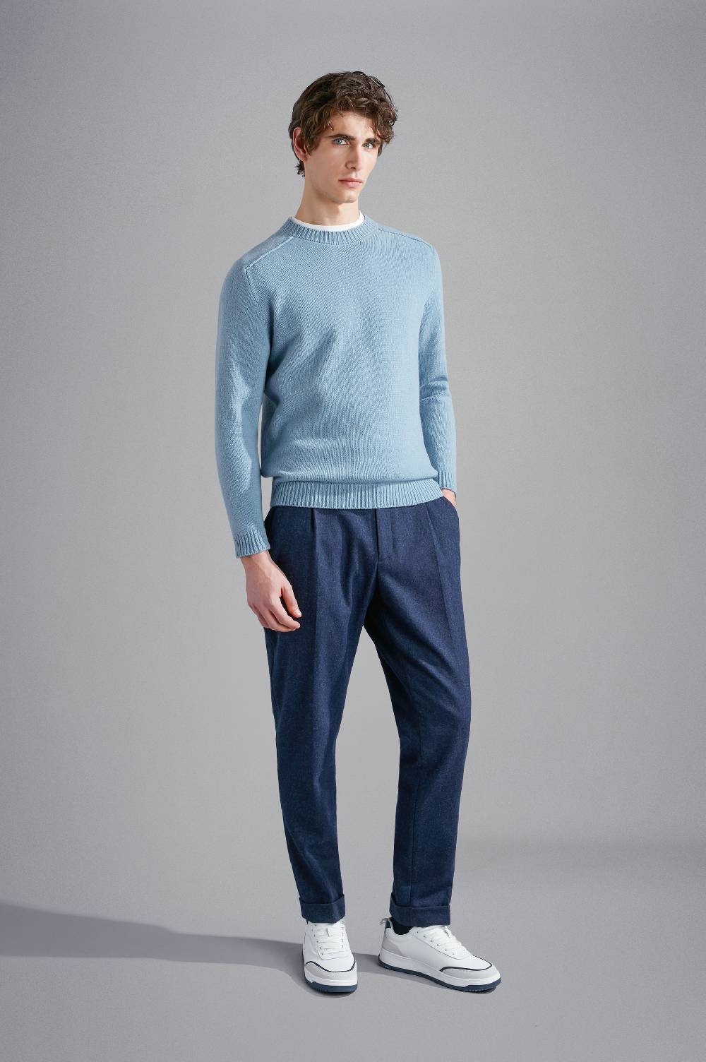 Paul & Shark Pantalone con coulisse in lana tecnica Paul & Shark Spedizione Gratuita